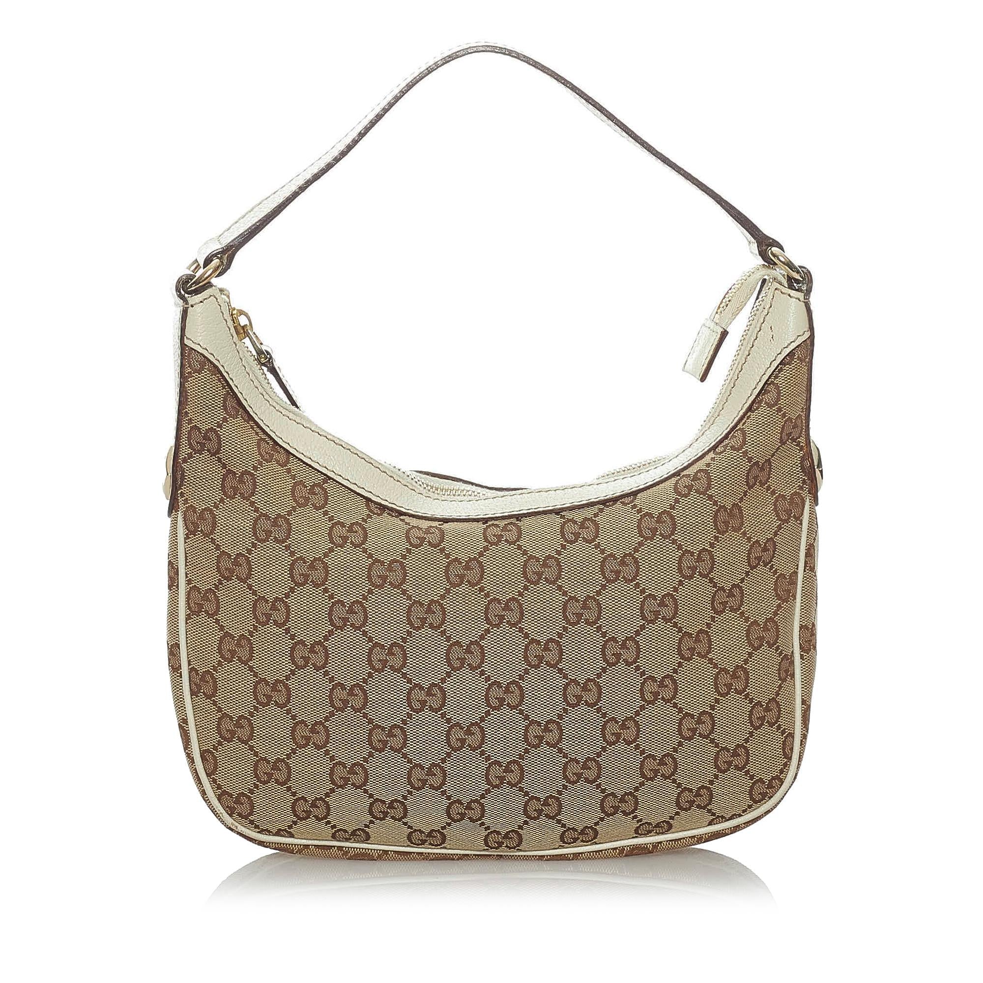 Gucci Gucci Canvas Shoulder Bag (SHG-32785)