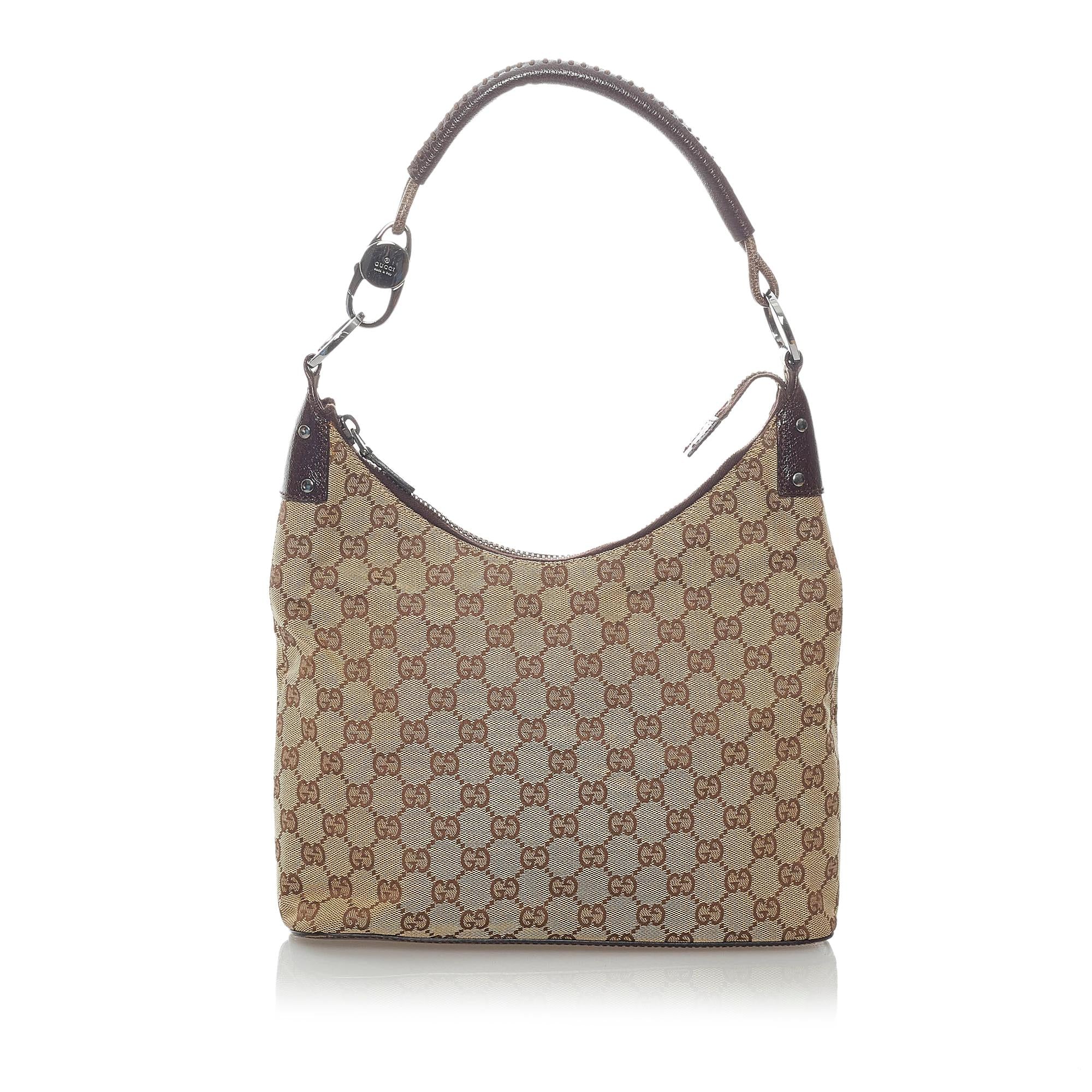 Gucci Gucci Canvas Shoulder Bag (SHG-32787)