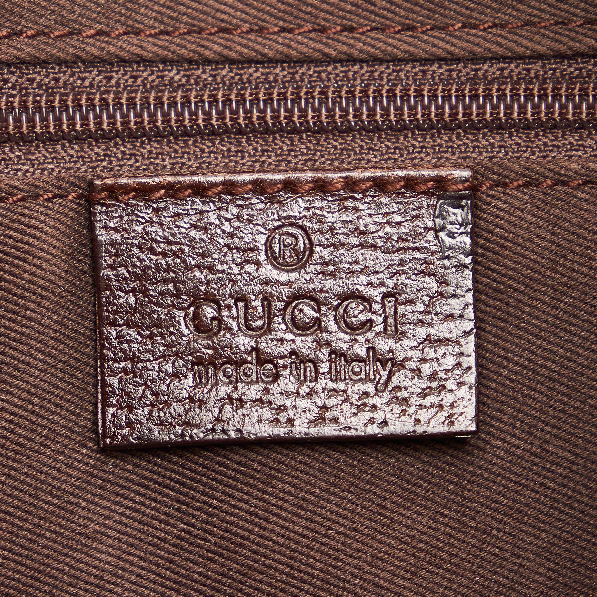 Gucci Gucci Canvas Shoulder Bag (SHG-32787)