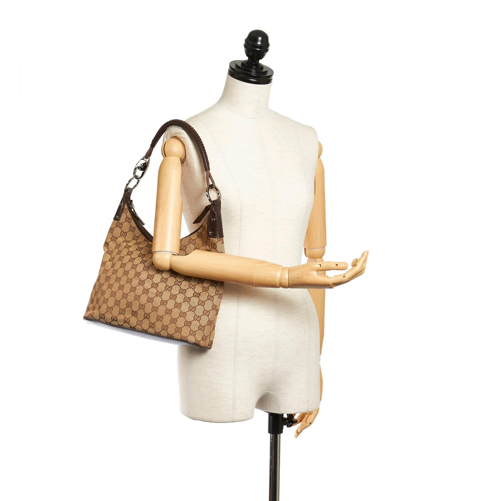 Gucci Gucci Canvas Shoulder Bag (SHG-32787)
