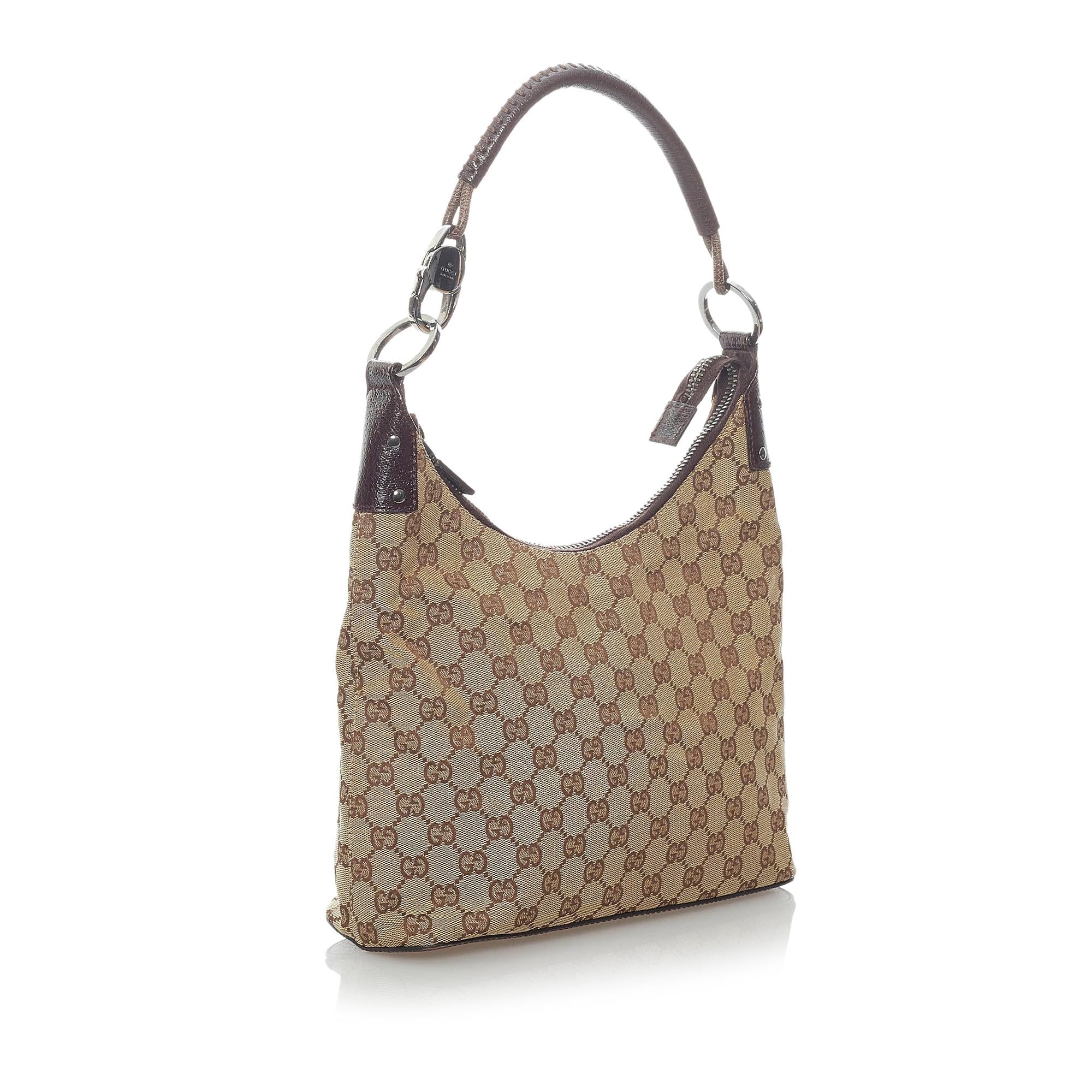 Gucci Gucci Canvas Shoulder Bag (SHG-32787)