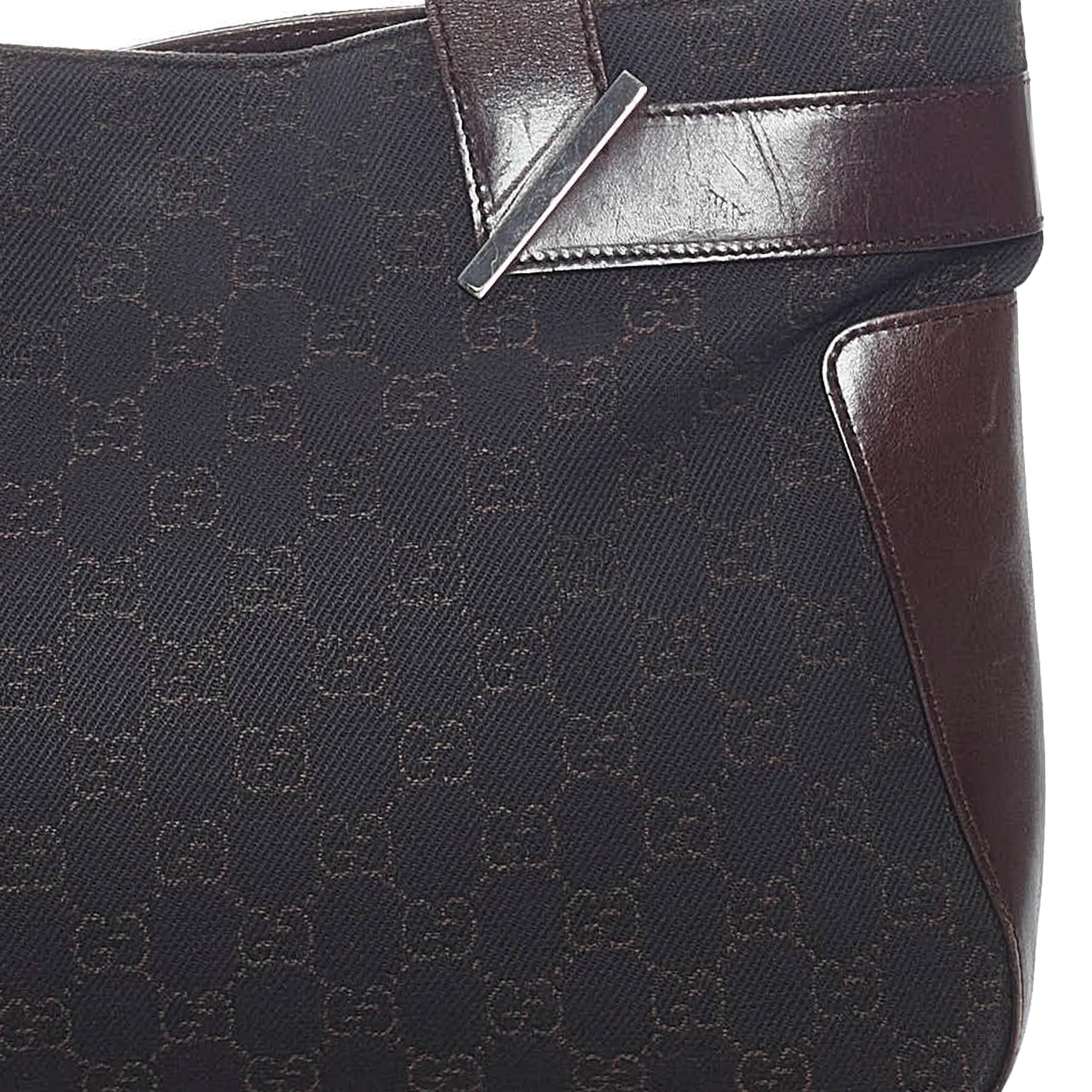 Gucci Gucci Canvas Shoulder Bag (SHG-32847)