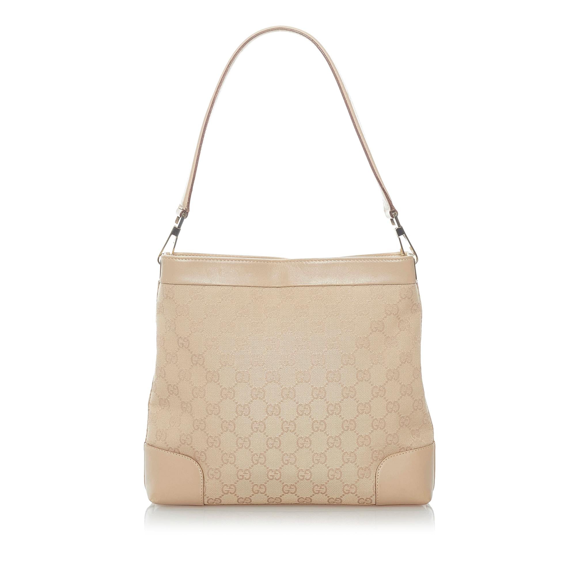Gucci Gucci Canvas Shoulder Bag (SHG-32853)