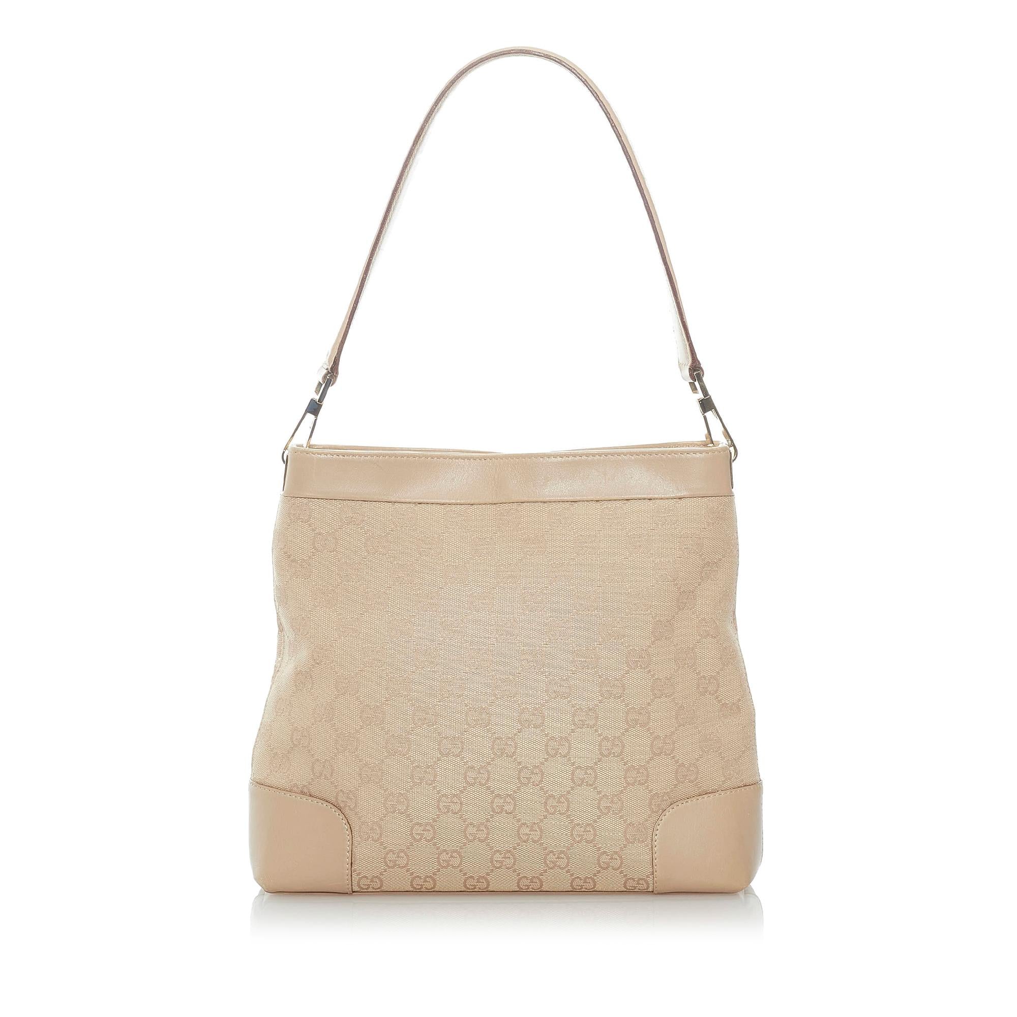 Gucci Gucci Canvas Shoulder Bag (SHG-32853)