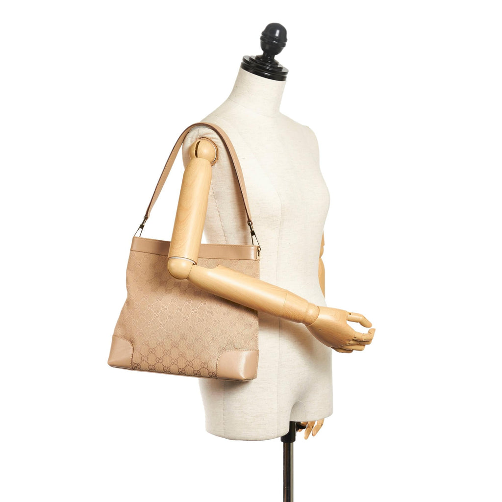 Gucci Gucci Canvas Shoulder Bag (SHG-32853)
