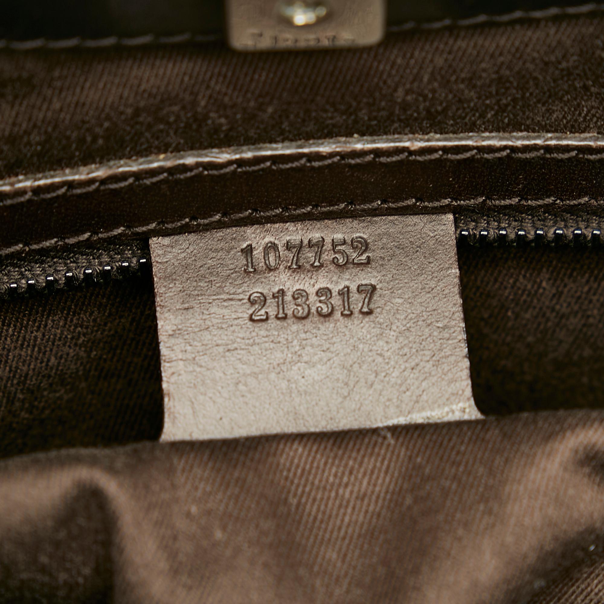 Gucci Gucci Canvas Shoulder Bag (SHG-33040)