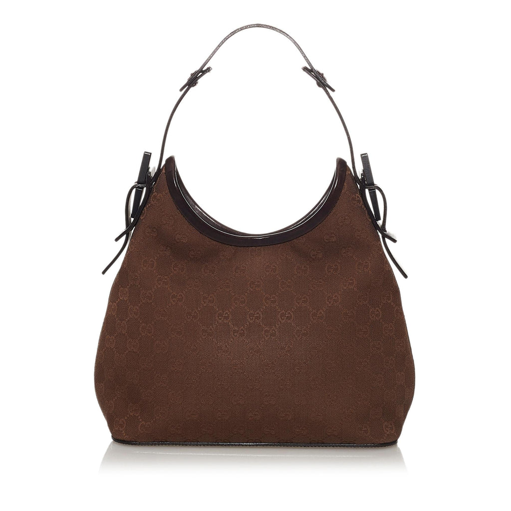 Gucci Gucci Canvas Shoulder Bag (SHG-33040)