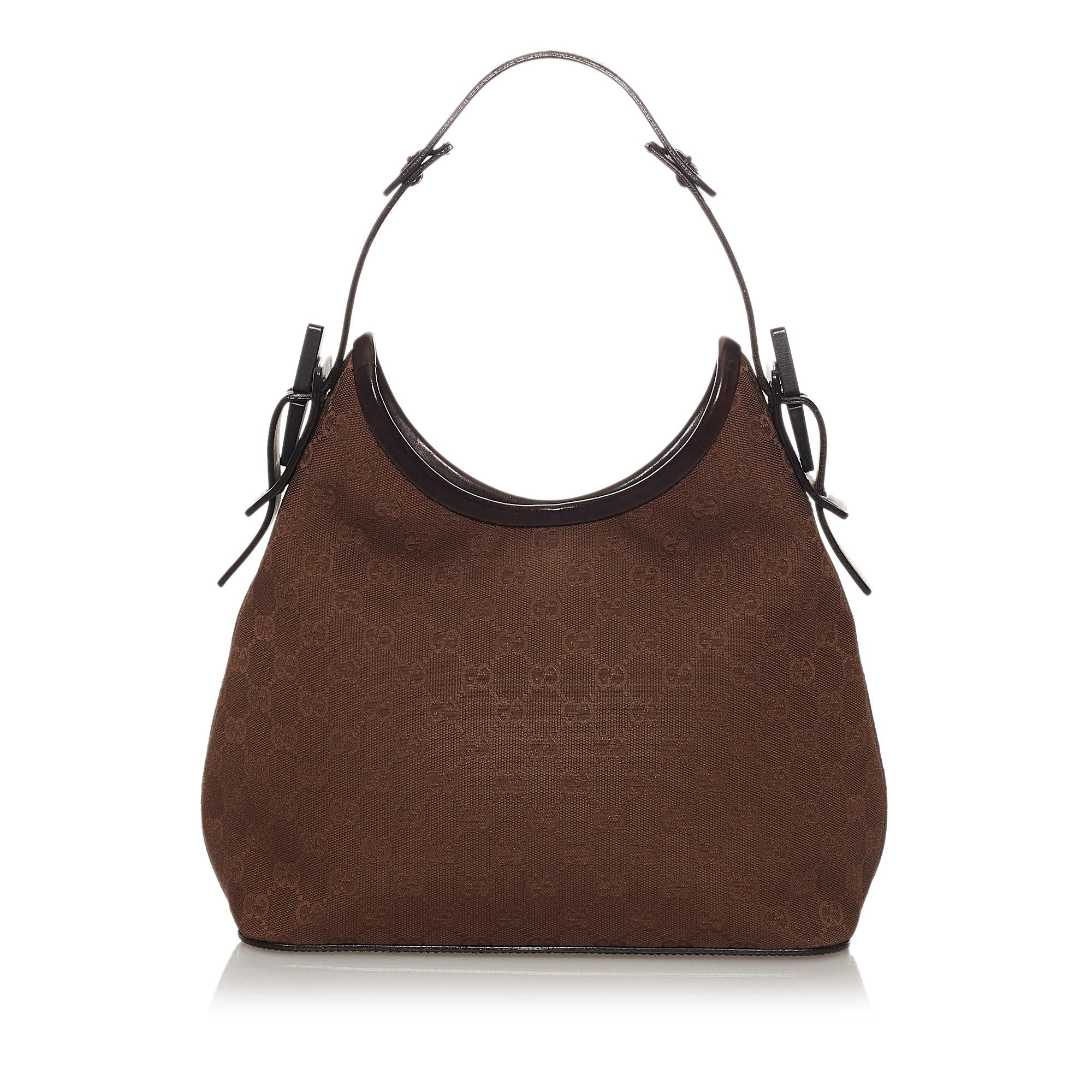 Gucci Gucci Canvas Shoulder Bag (SHG-33040)