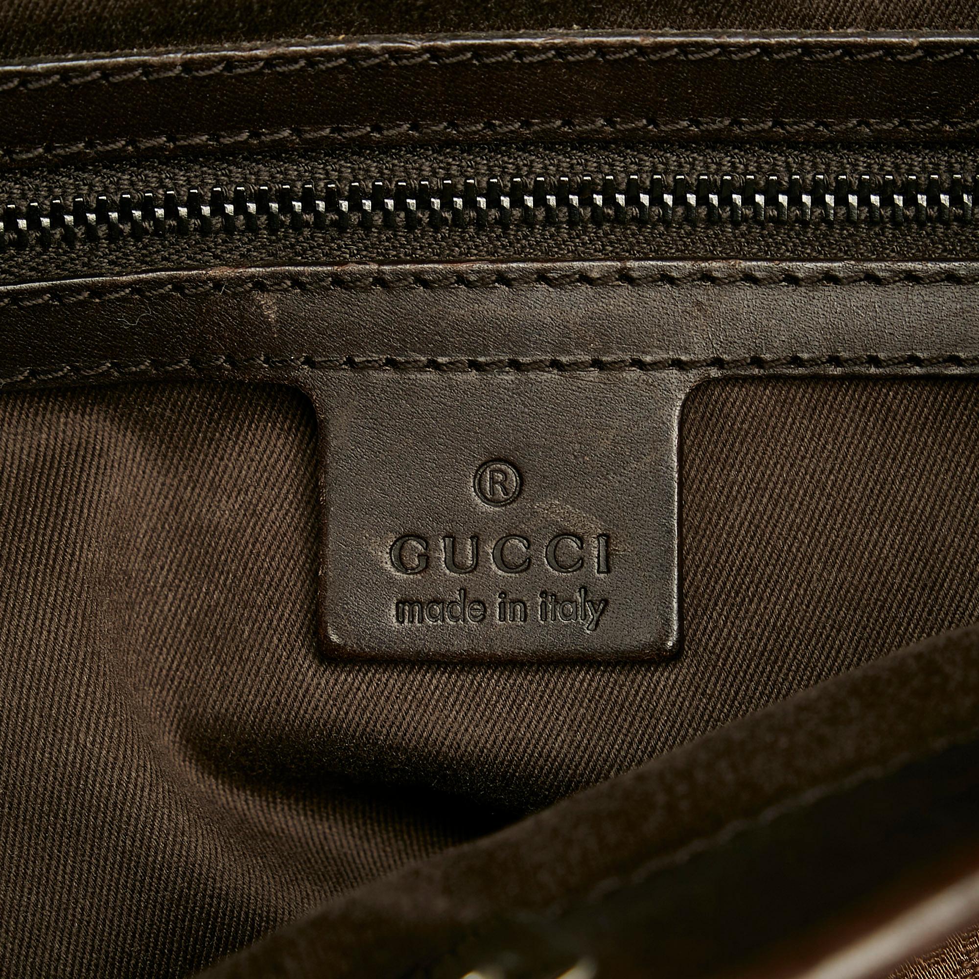 Gucci Gucci Canvas Shoulder Bag (SHG-33040)