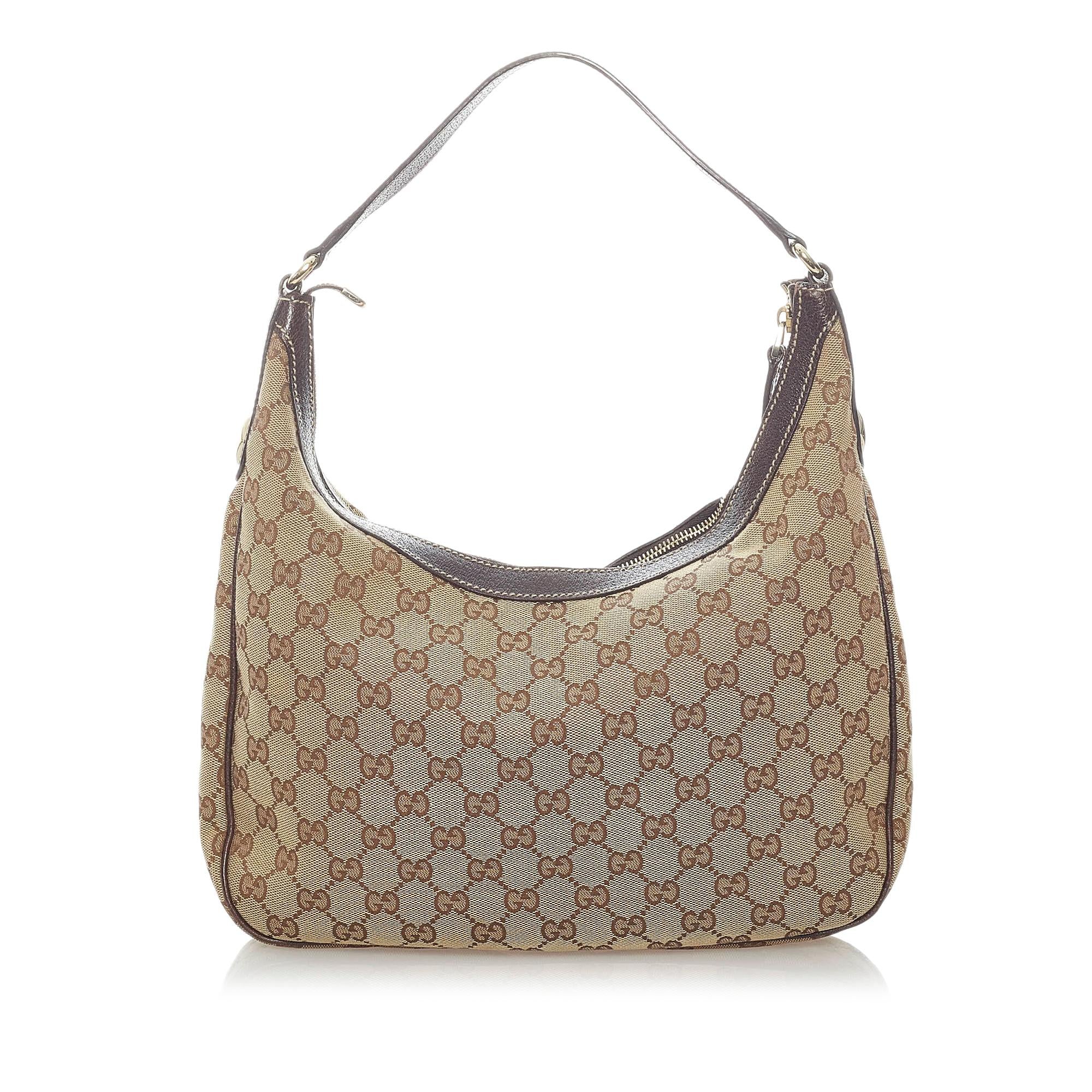 Gucci Gucci Canvas Shoulder Bag (SHG-33041)