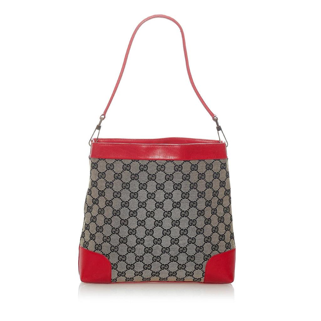 Gucci Gucci Canvas Shoulder Bag (SHG-33223)