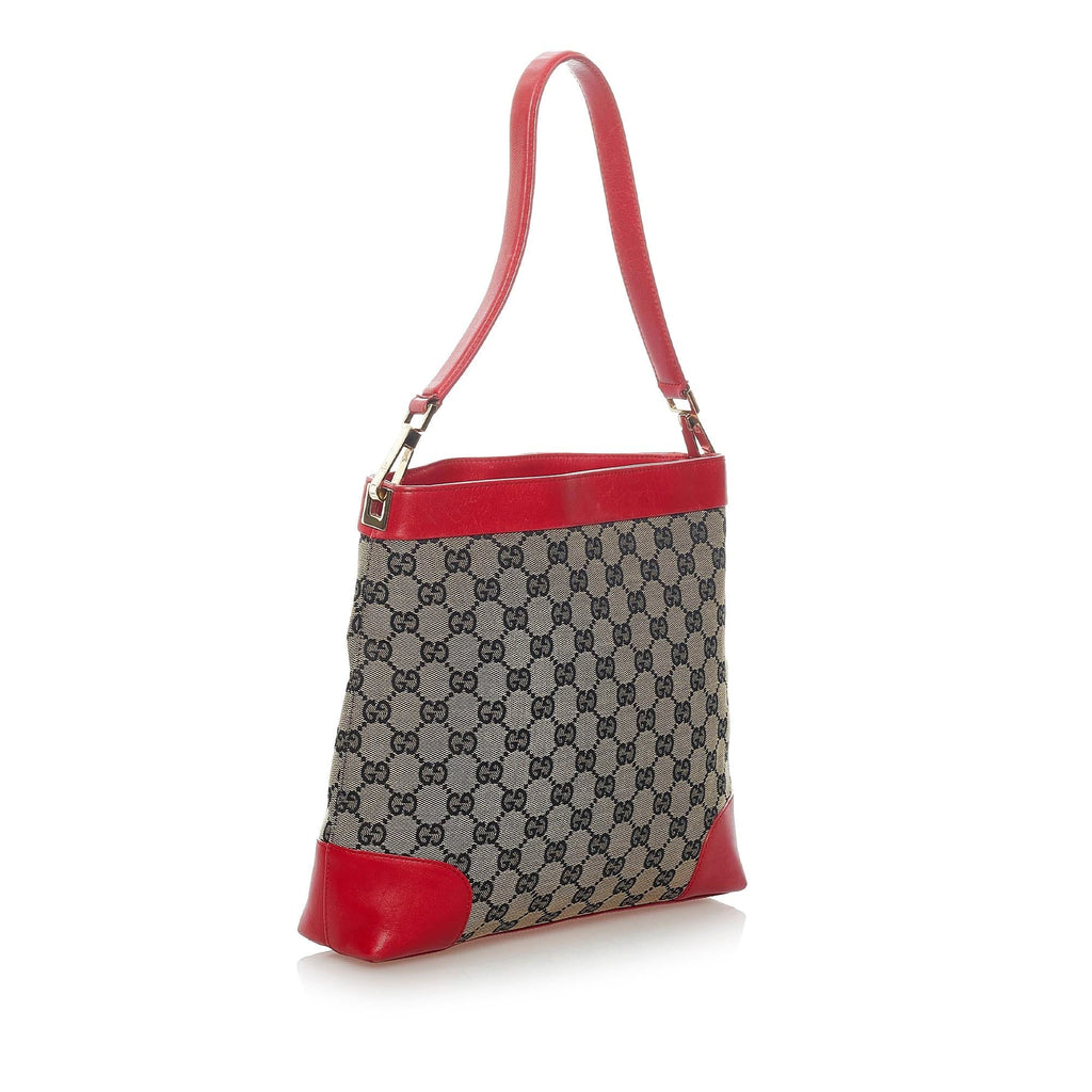 Gucci Gucci Canvas Shoulder Bag (SHG-33223)