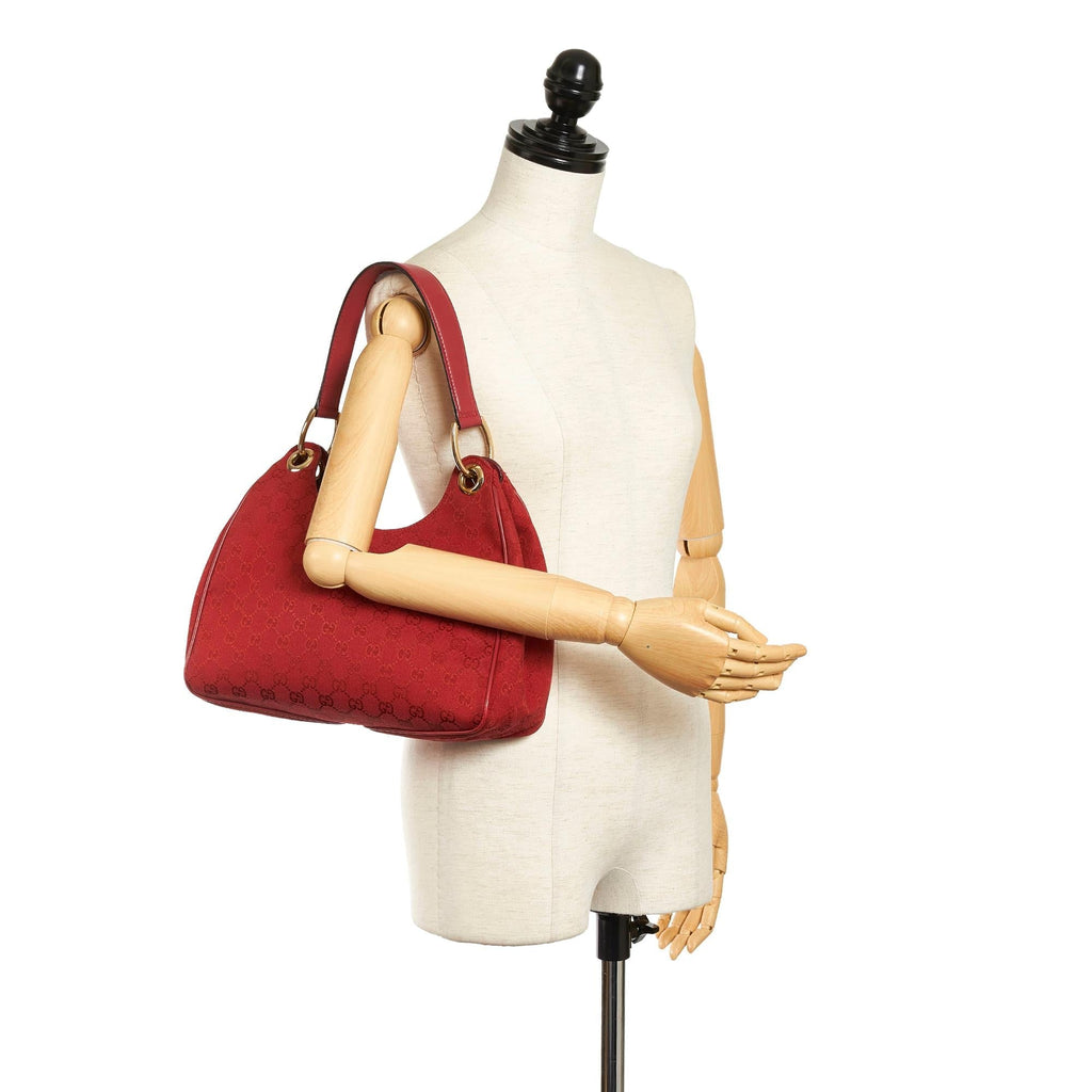 Gucci Gucci Canvas Shoulder Bag (SHG-33479)