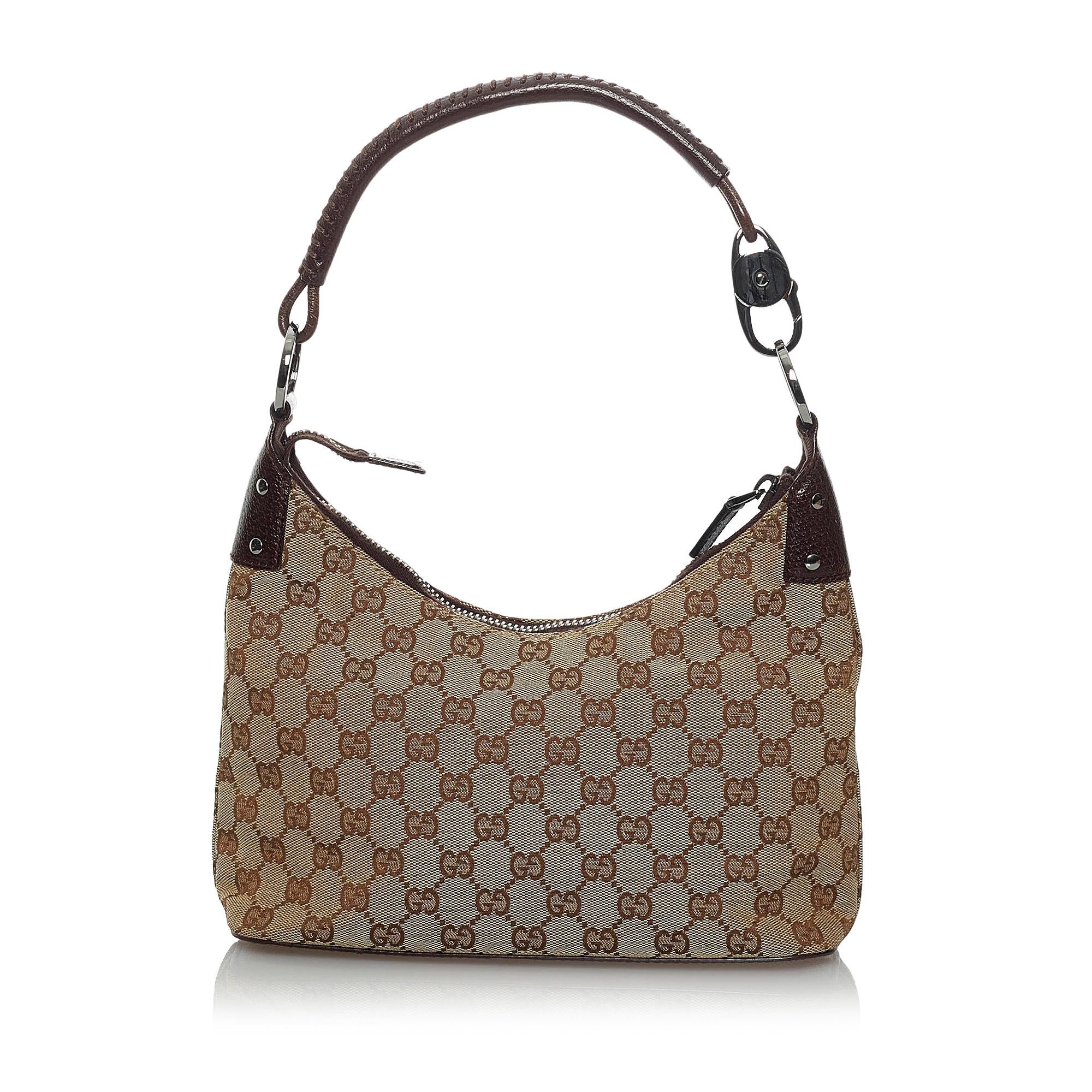 Gucci Gucci Canvas Shoulder Bag (SHG-33839)