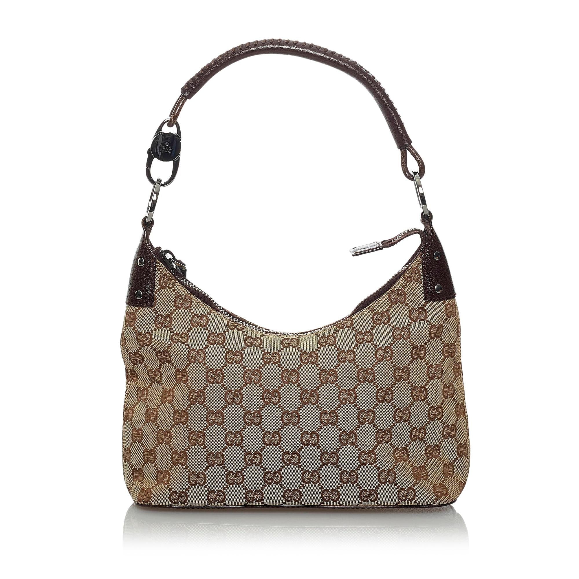 Gucci Gucci Canvas Shoulder Bag (SHG-33839)
