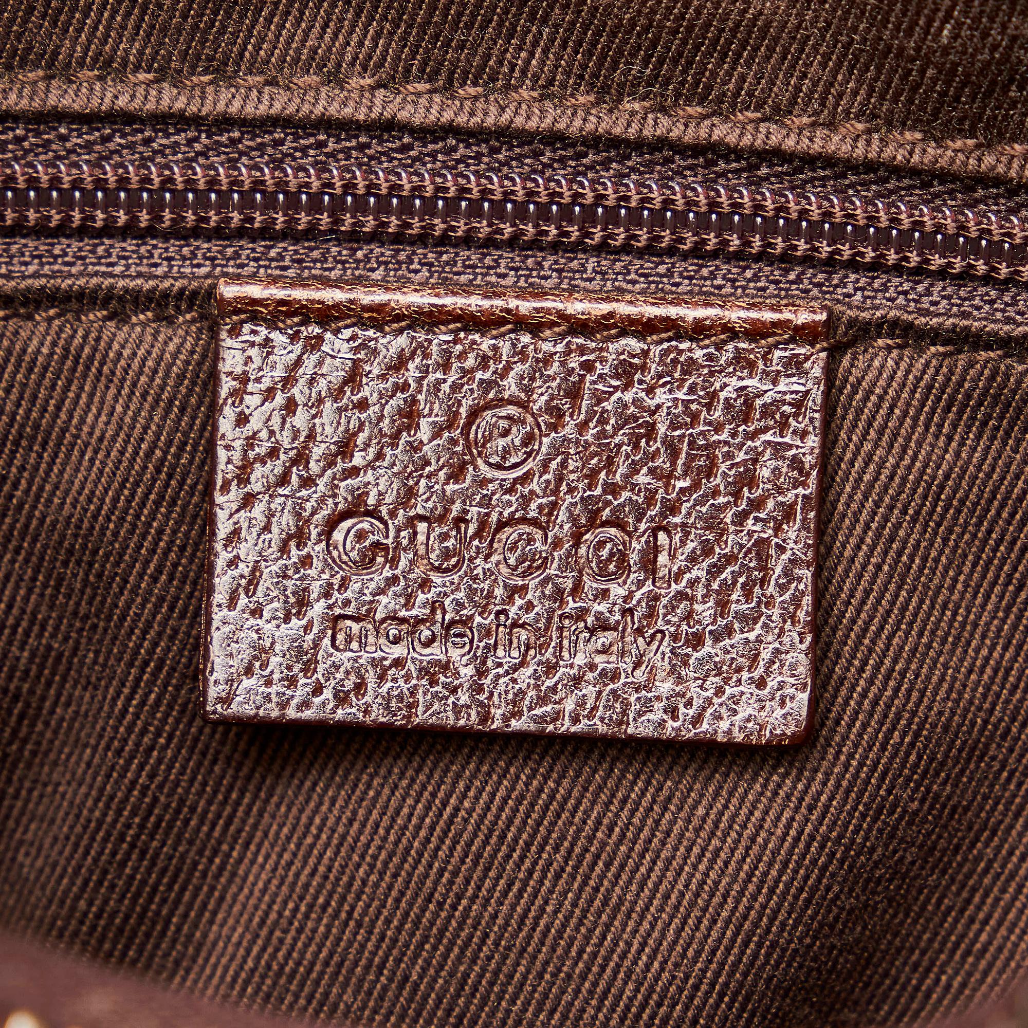 Gucci Gucci Canvas Shoulder Bag (SHG-33839)