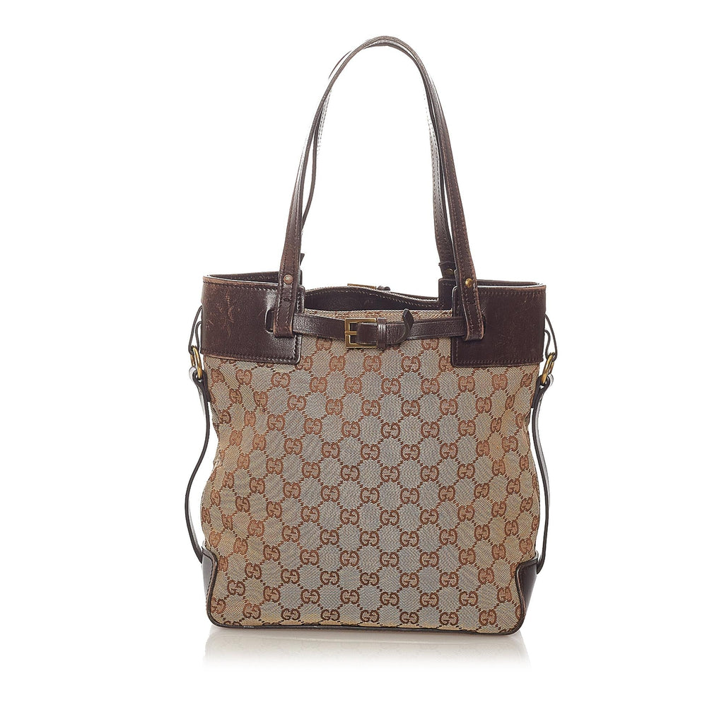 Gucci Gucci Canvas Shoulder Bag (SHG-33863)