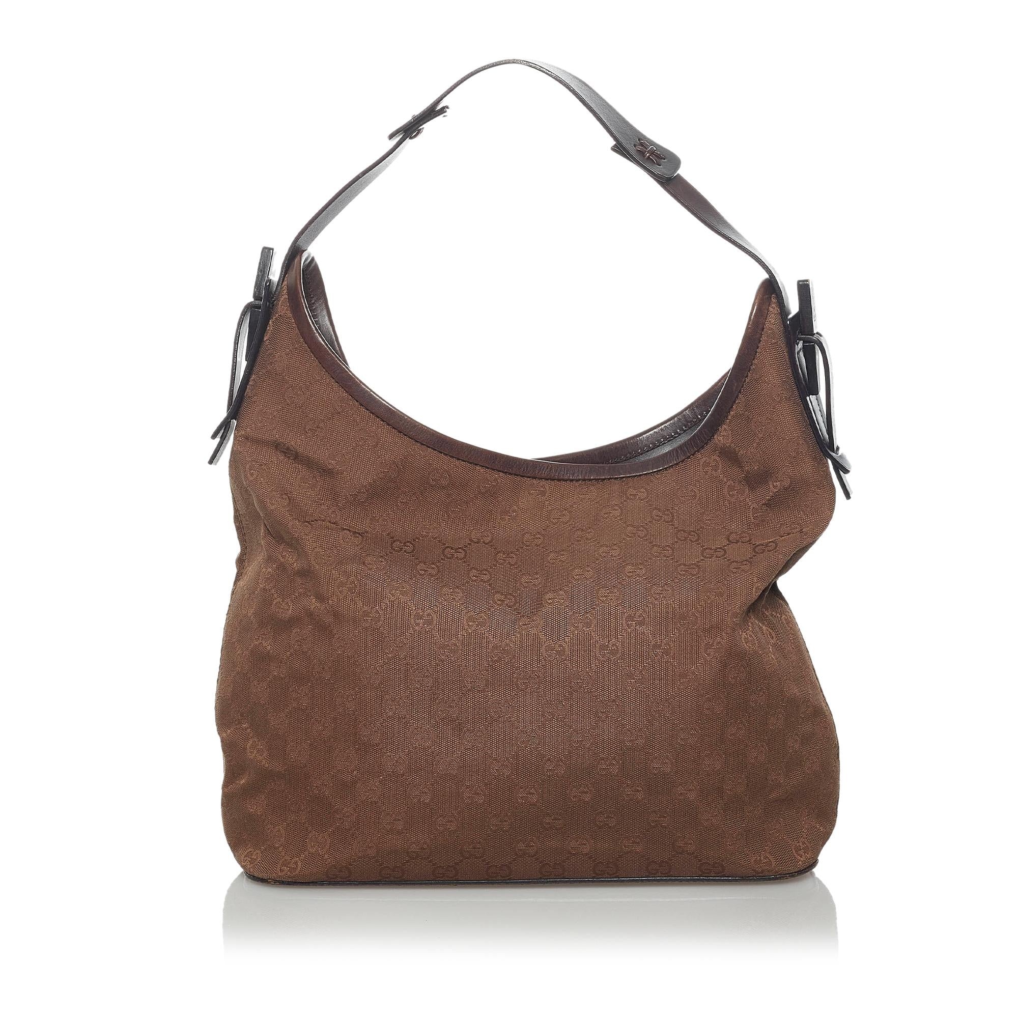 Gucci Gucci Canvas Shoulder Bag (SHG-34124)