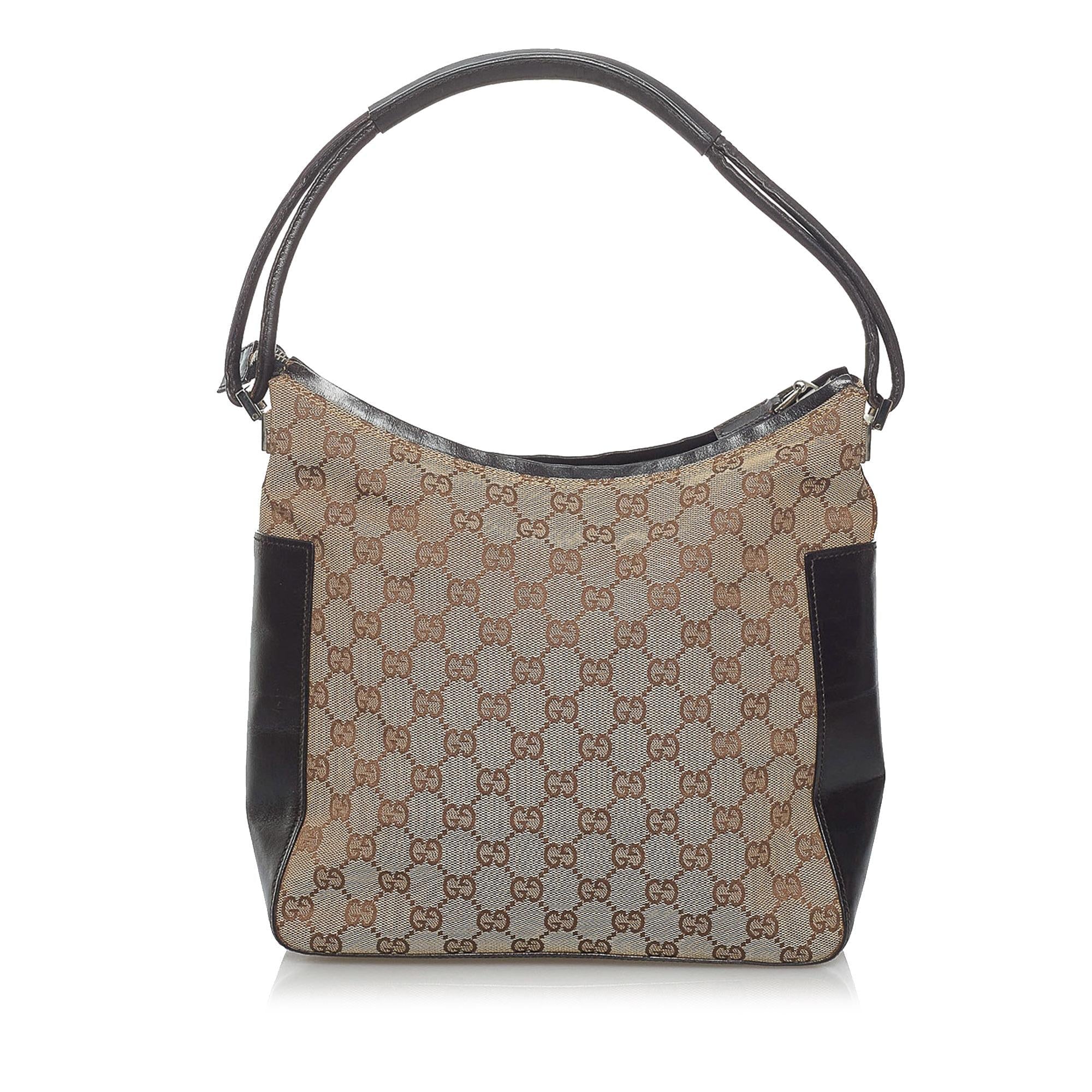 Gucci Gucci Canvas Shoulder Bag (SHG-34135)