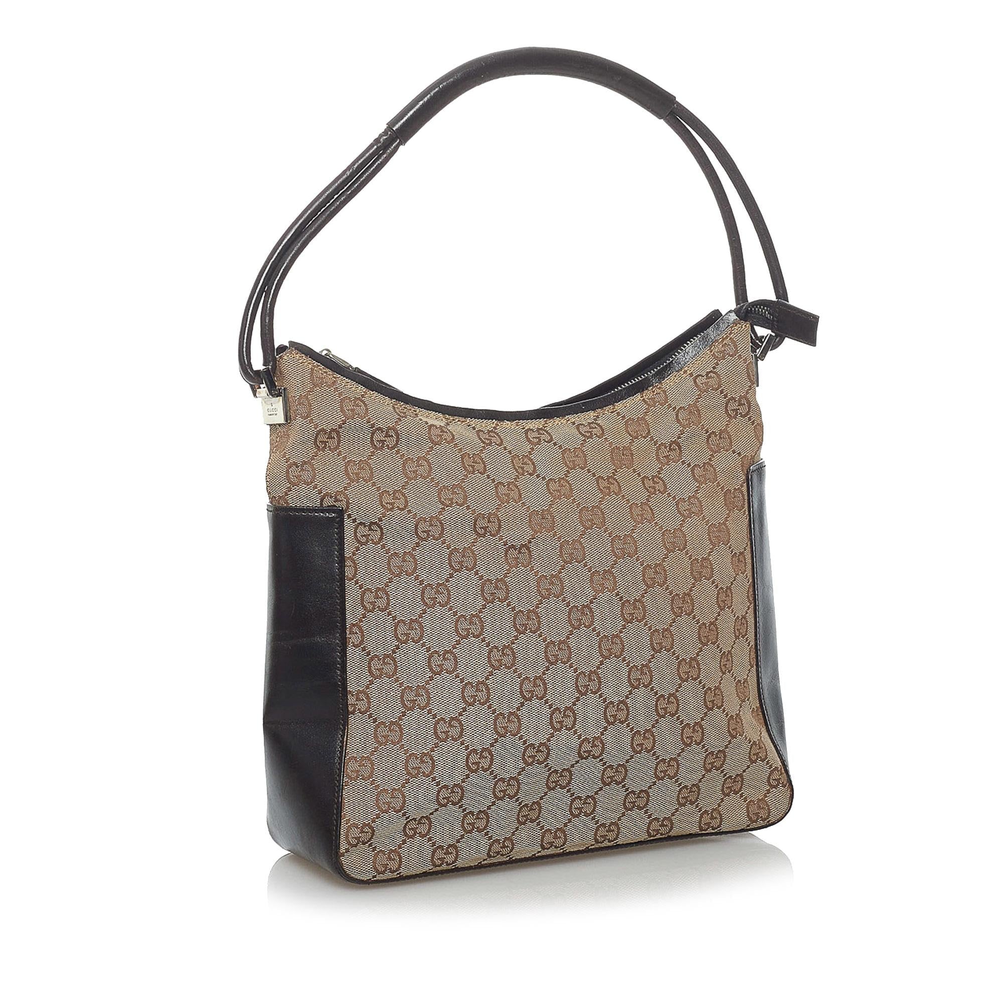 Gucci Gucci Canvas Shoulder Bag (SHG-34135)