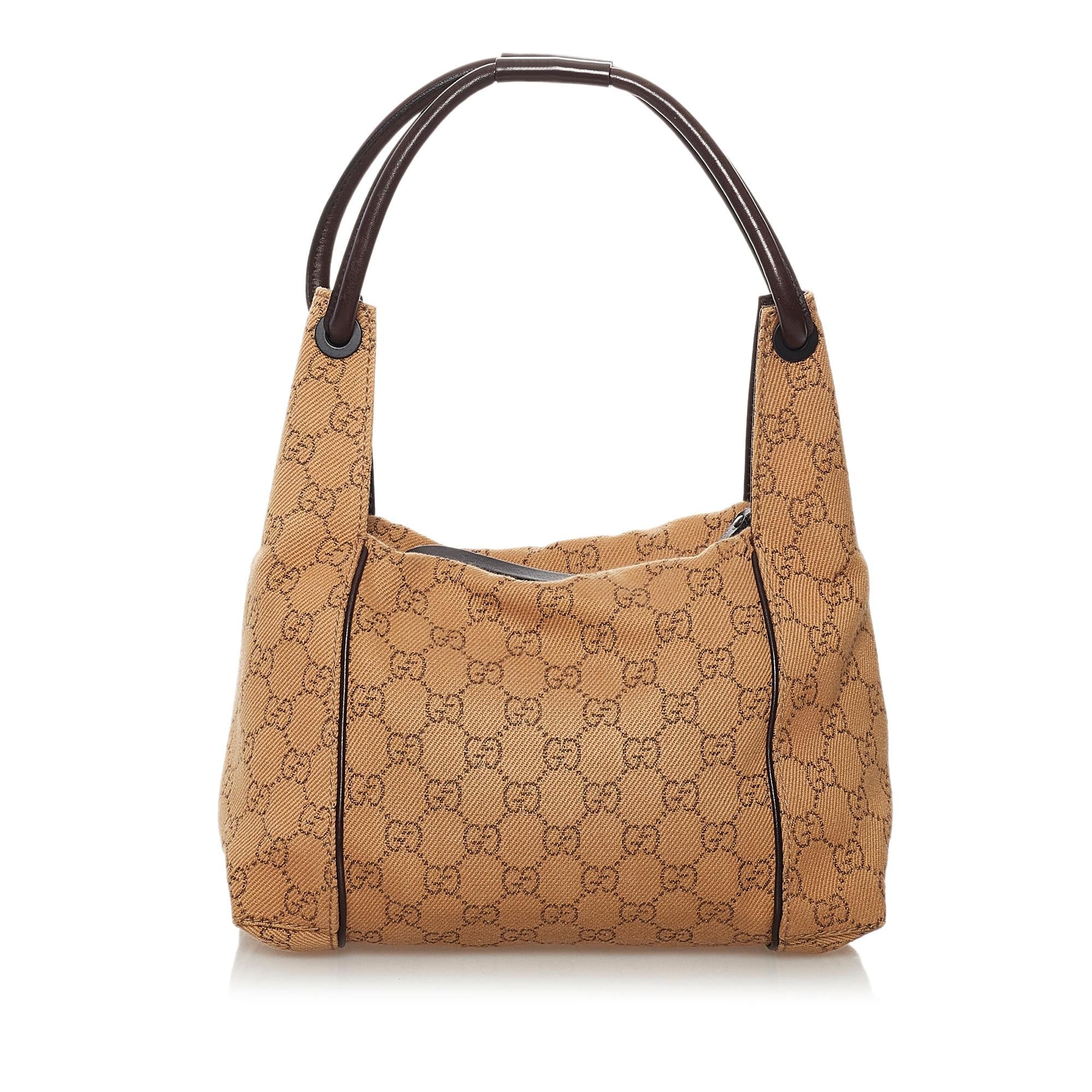 Gucci Gucci Canvas Shoulder Bag (SHG-34148)