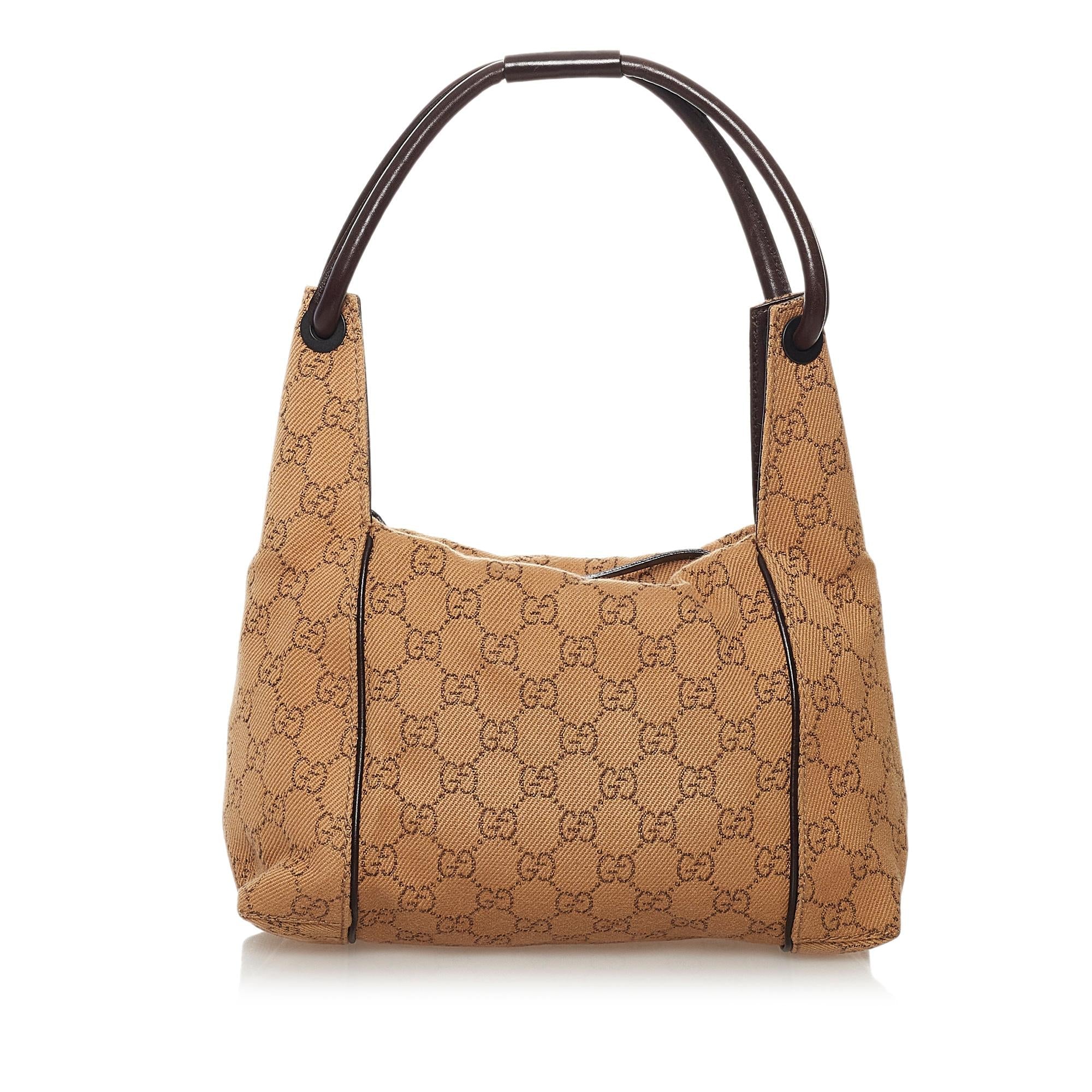 Gucci Gucci Canvas Shoulder Bag (SHG-34148)