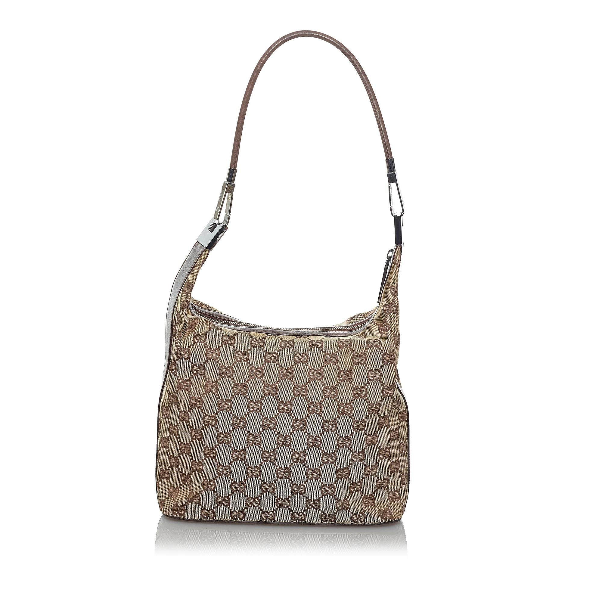 Gucci GG Canvas Shoulder Bag (SHG-34870)