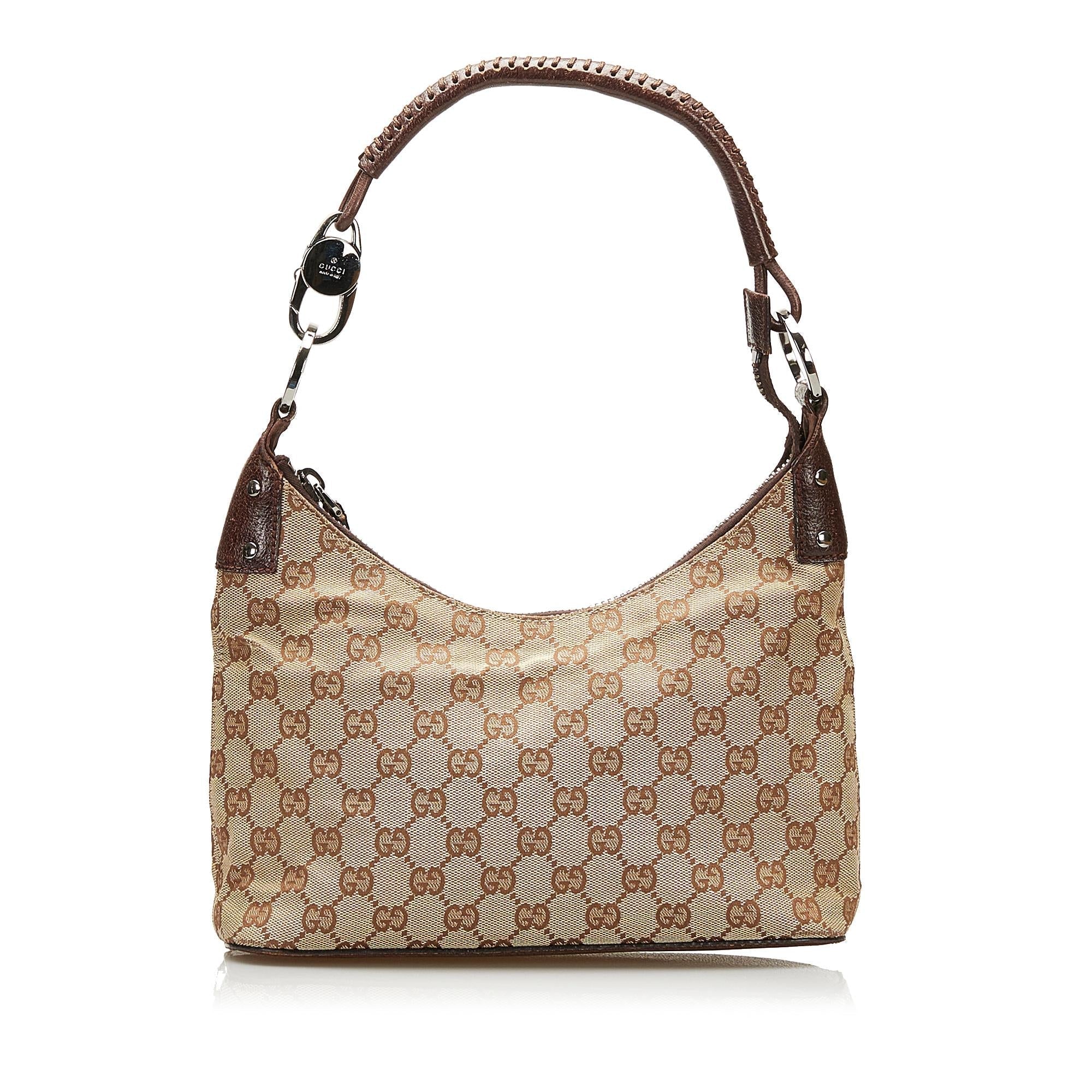Gucci GG Canvas Shoulder Bag (SHG-35650)