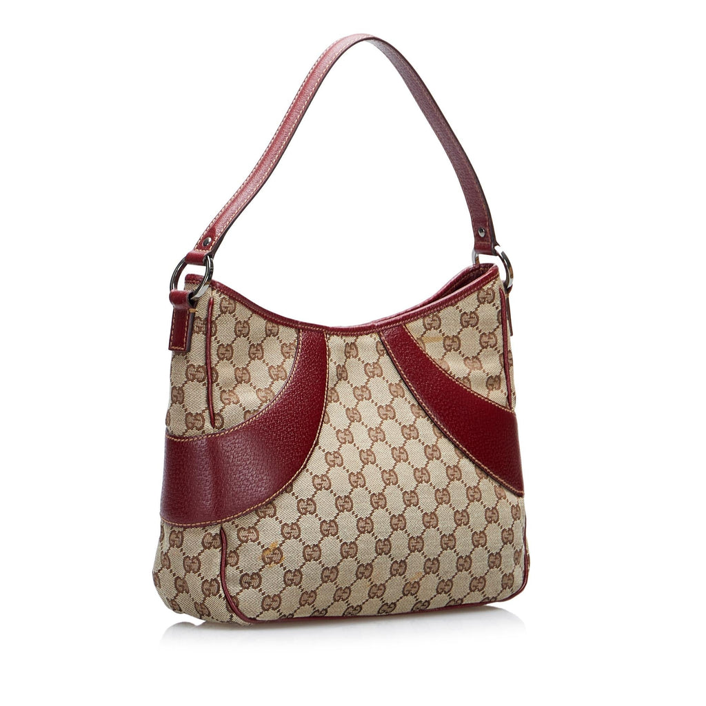 Gucci GG Canvas Shoulder Bag (SHG-P3d4eF)