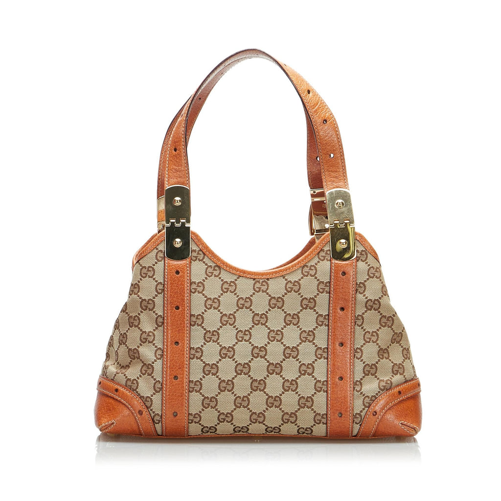 Gucci GG Canvas Shoulder Bag (SHG-ZvPrzg)