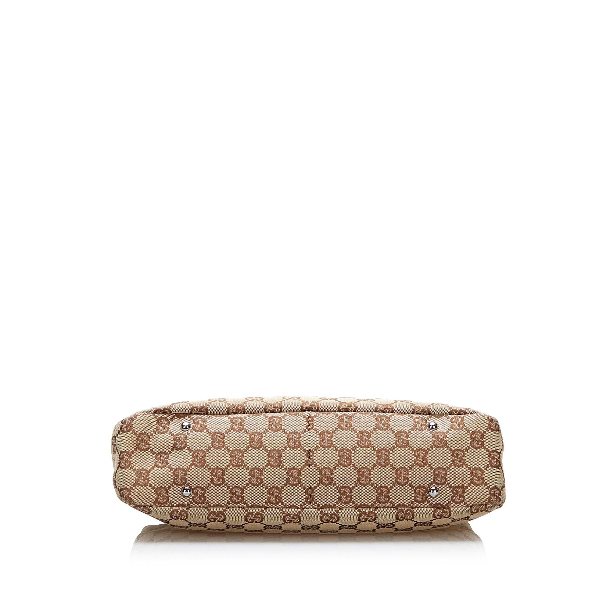Gucci GG Canvas Shoulder Bag (SHG-E2QvCZ)