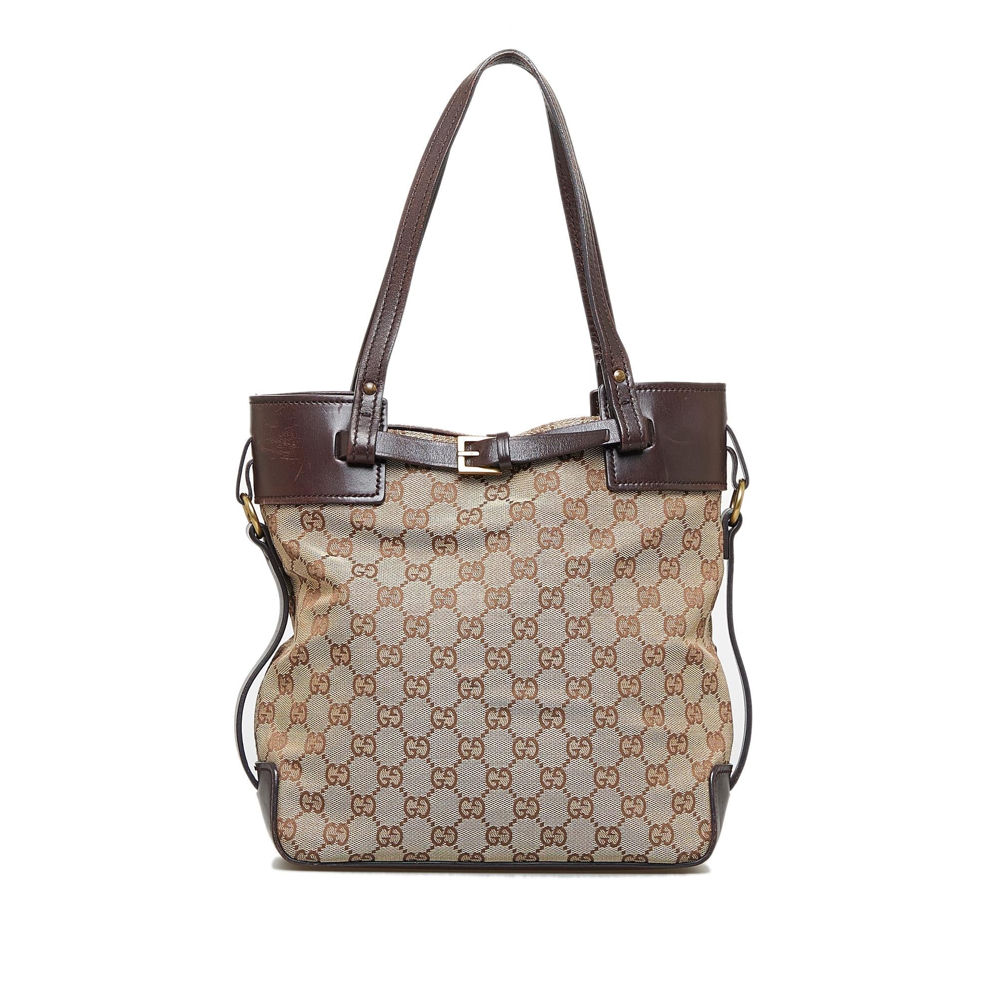 Gucci GG Canvas Shoulder Bag (SHG-my1lNg)