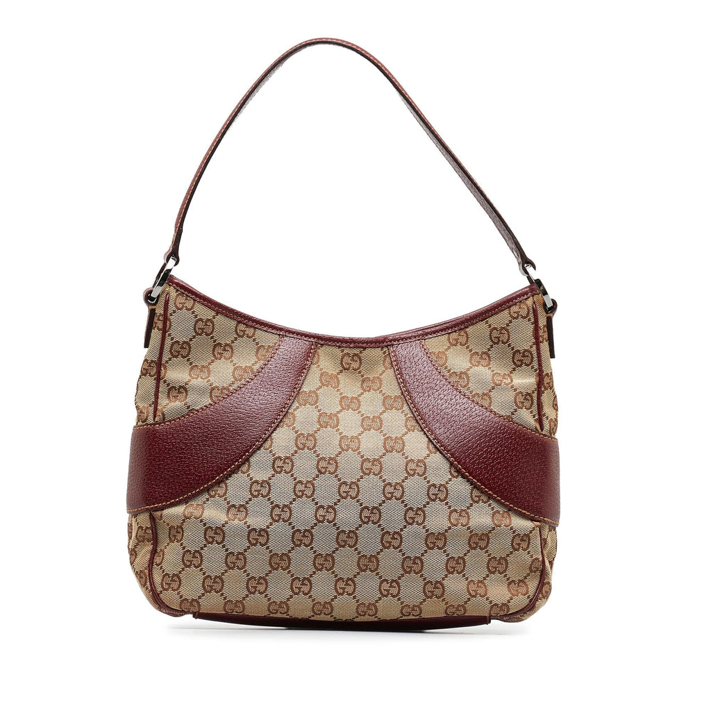 Gucci GG Canvas Shoulder Bag (SHG-8KB6EK)