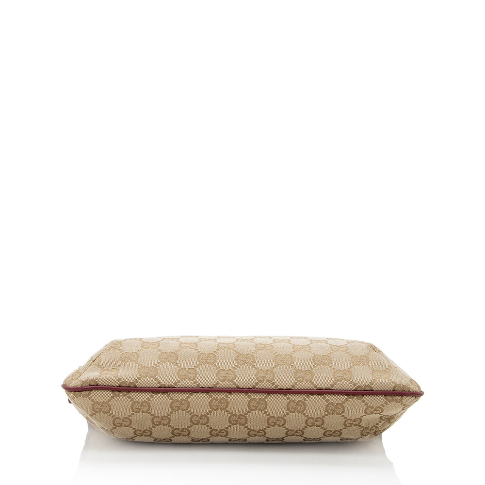 Gucci Gucci Canvas Small Messenger Bag (SHF-18327)