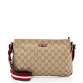 Gucci Gucci Canvas Small Messenger Bag (SHF-18327)
