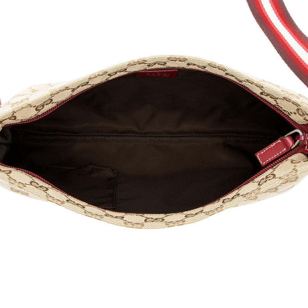 Gucci Gucci Canvas Small Messenger Bag (SHF-18327)