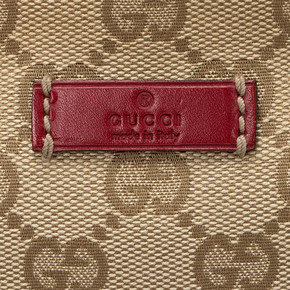 Gucci Gucci Canvas Small Messenger Bag (SHF-18327)