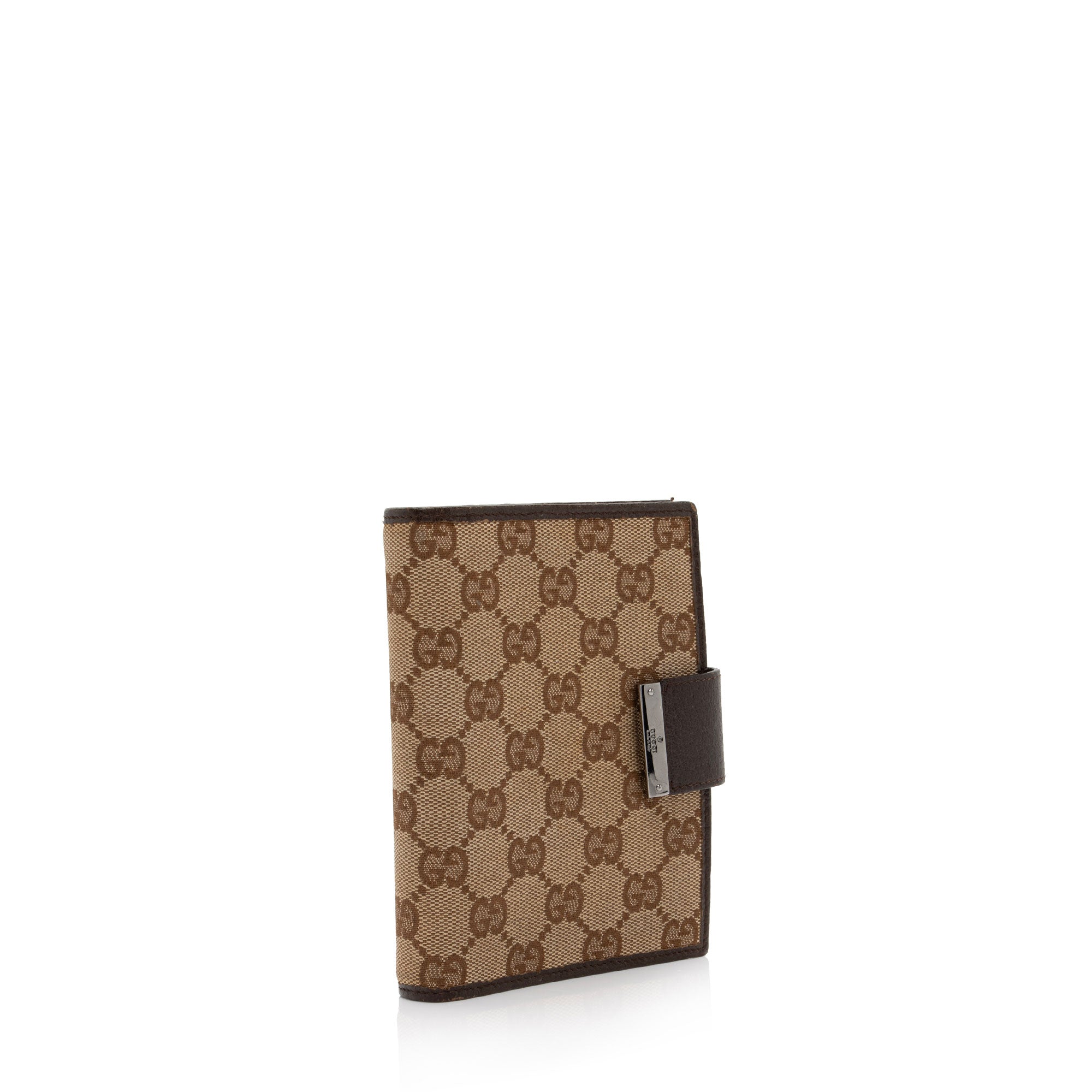 Gucci GG Canvas Small Ring Agenda Cover (SHF-KgNtOH)