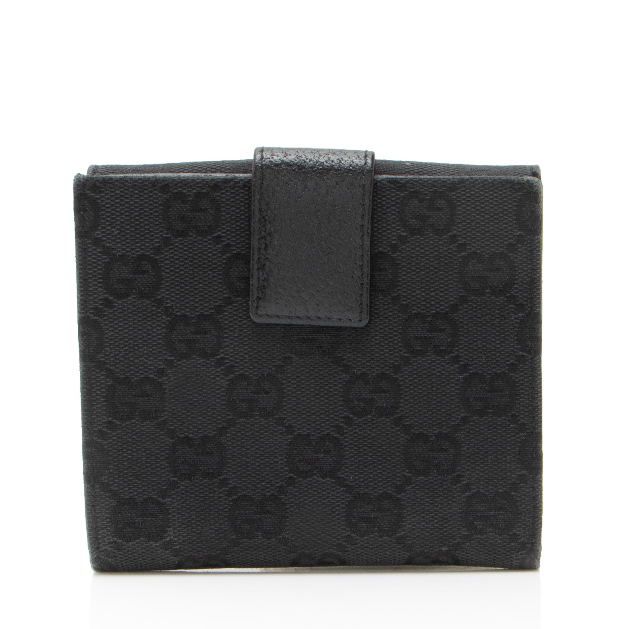 Gucci GG Canvas Studded FrLBch Wallet