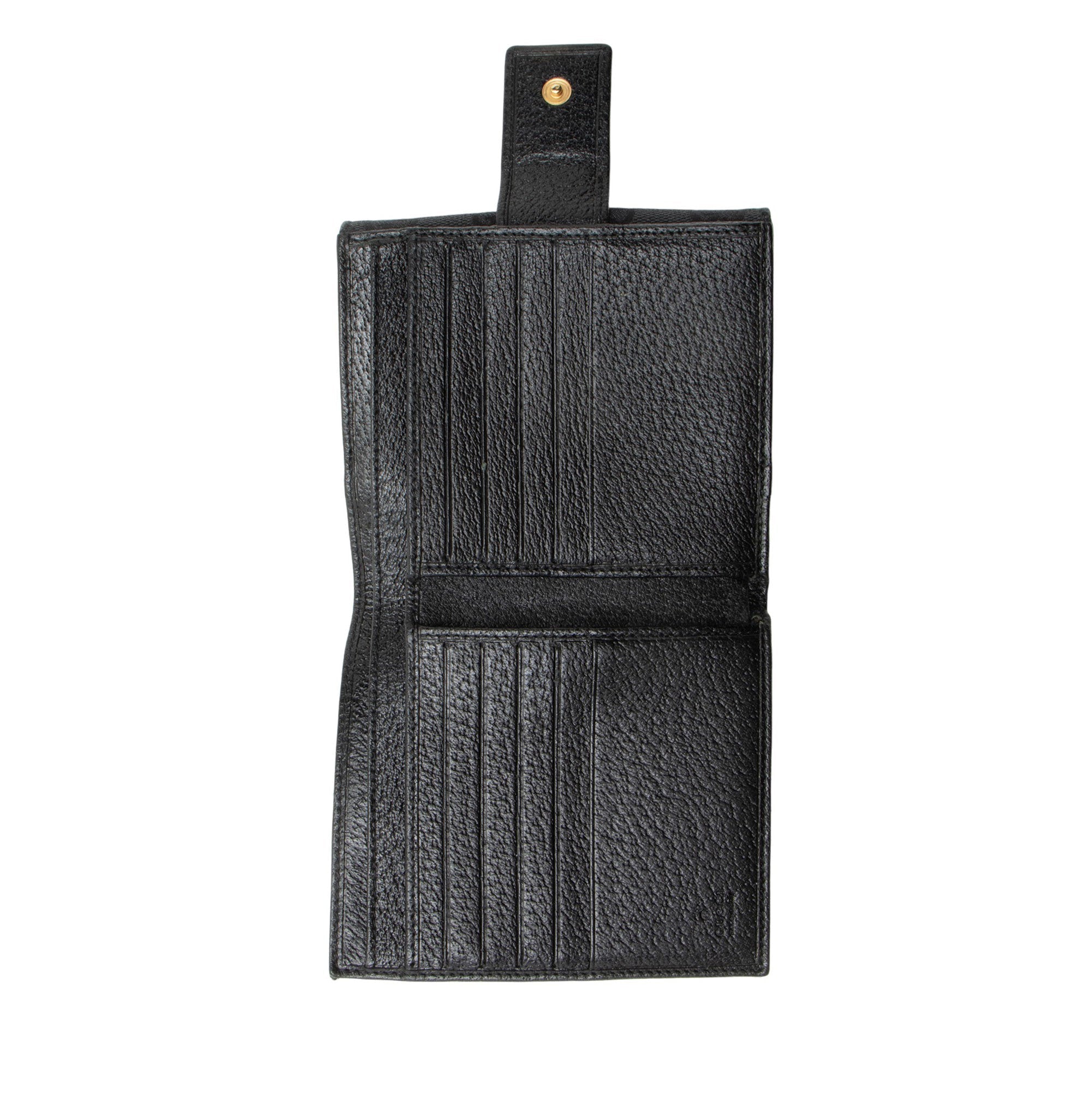 Gucci GG Canvas Studded FrLBch Wallet
