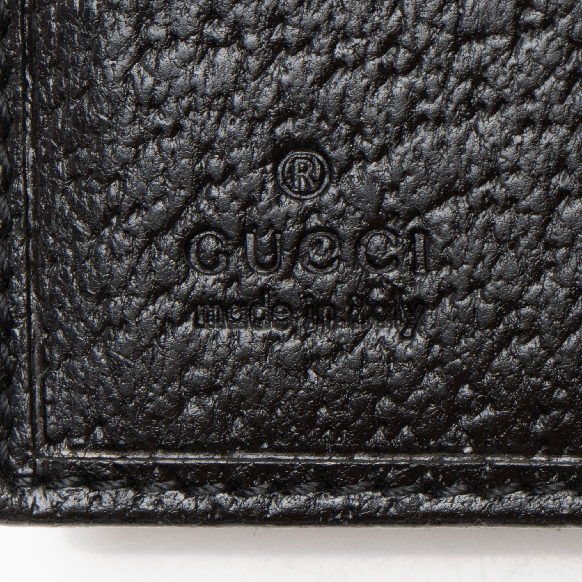 Gucci GG Canvas Studded FrLBch Wallet