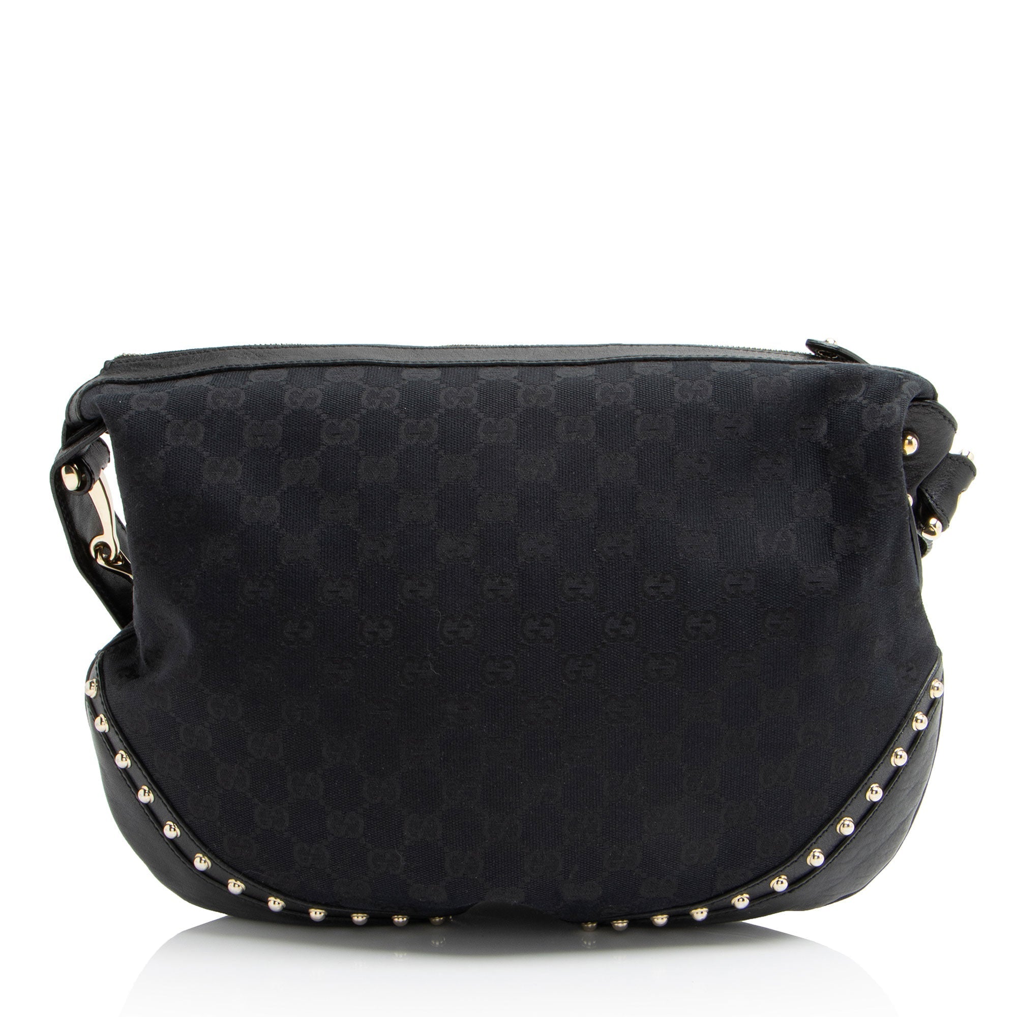 Gucci GG Canvas Studded Pelham Medium Messenger