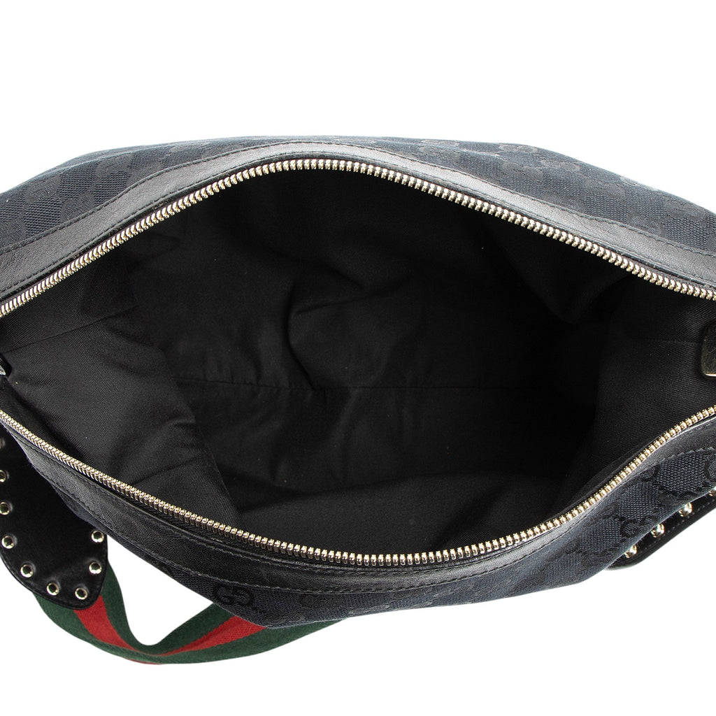 Gucci GG Canvas Studded Pelham Medium Messenger
