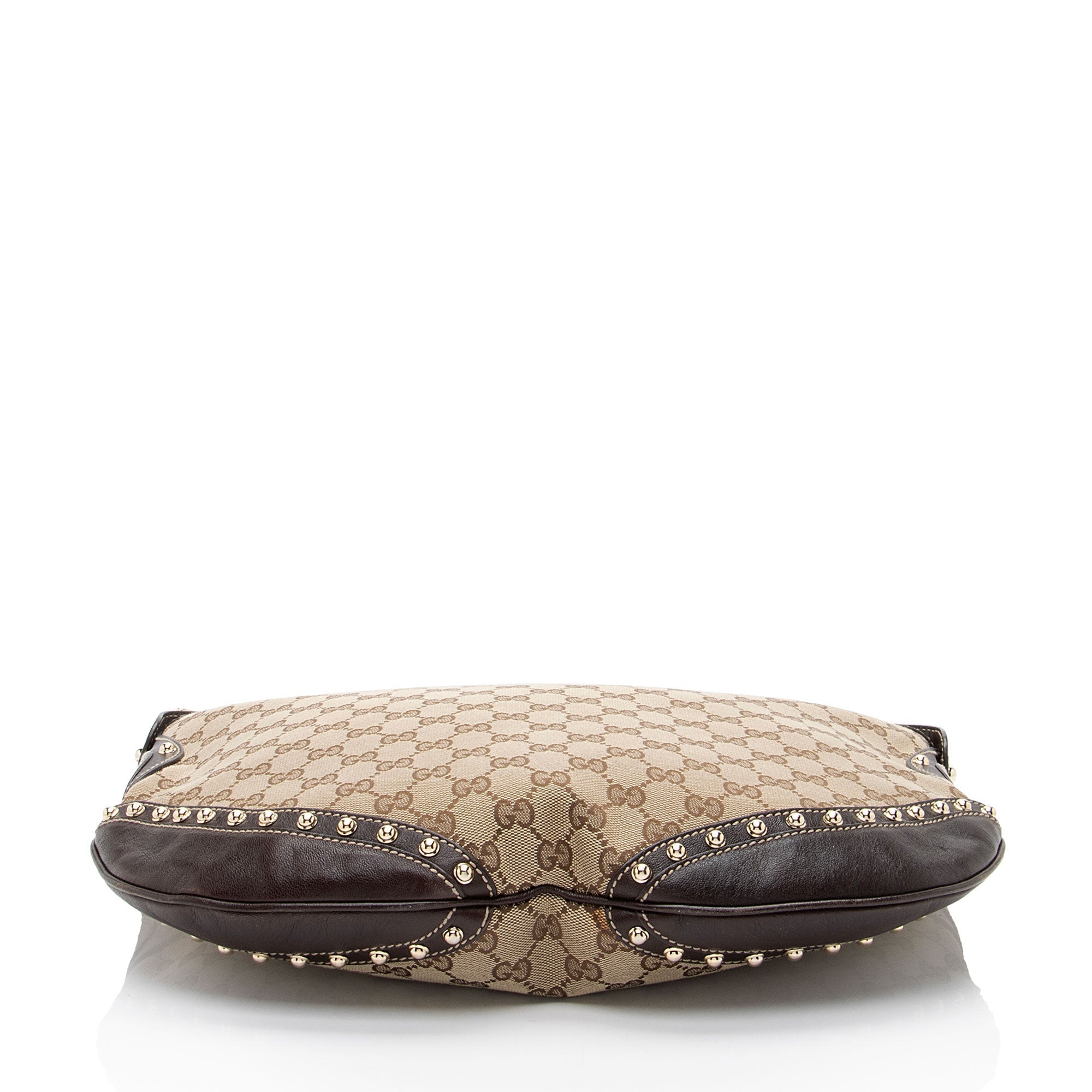Gucci GG Canvas Studded Pelham Medium MessLBger