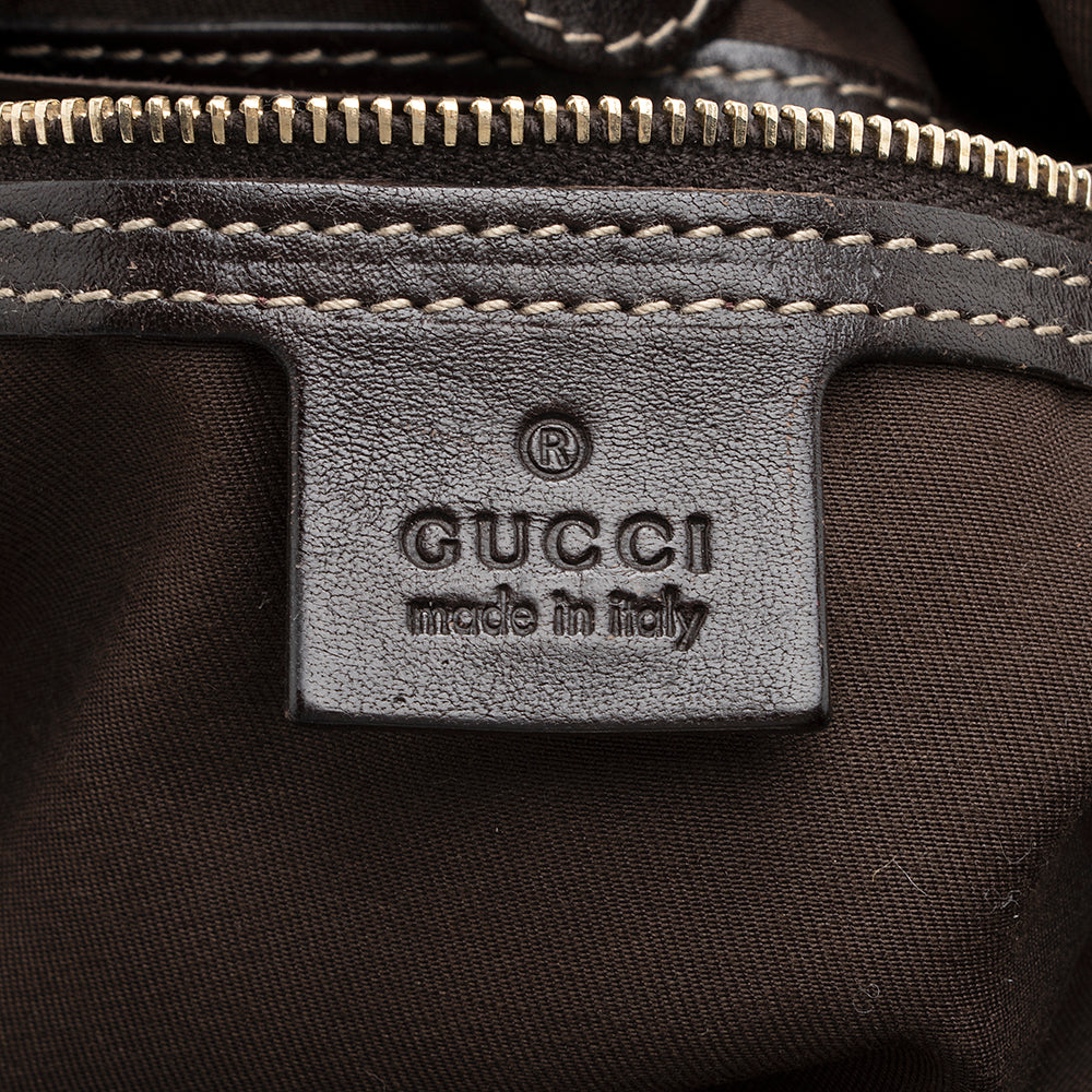 Gucci Gucci Canvas Studded Pelham Small Shoulder Bag (SHF-19024)