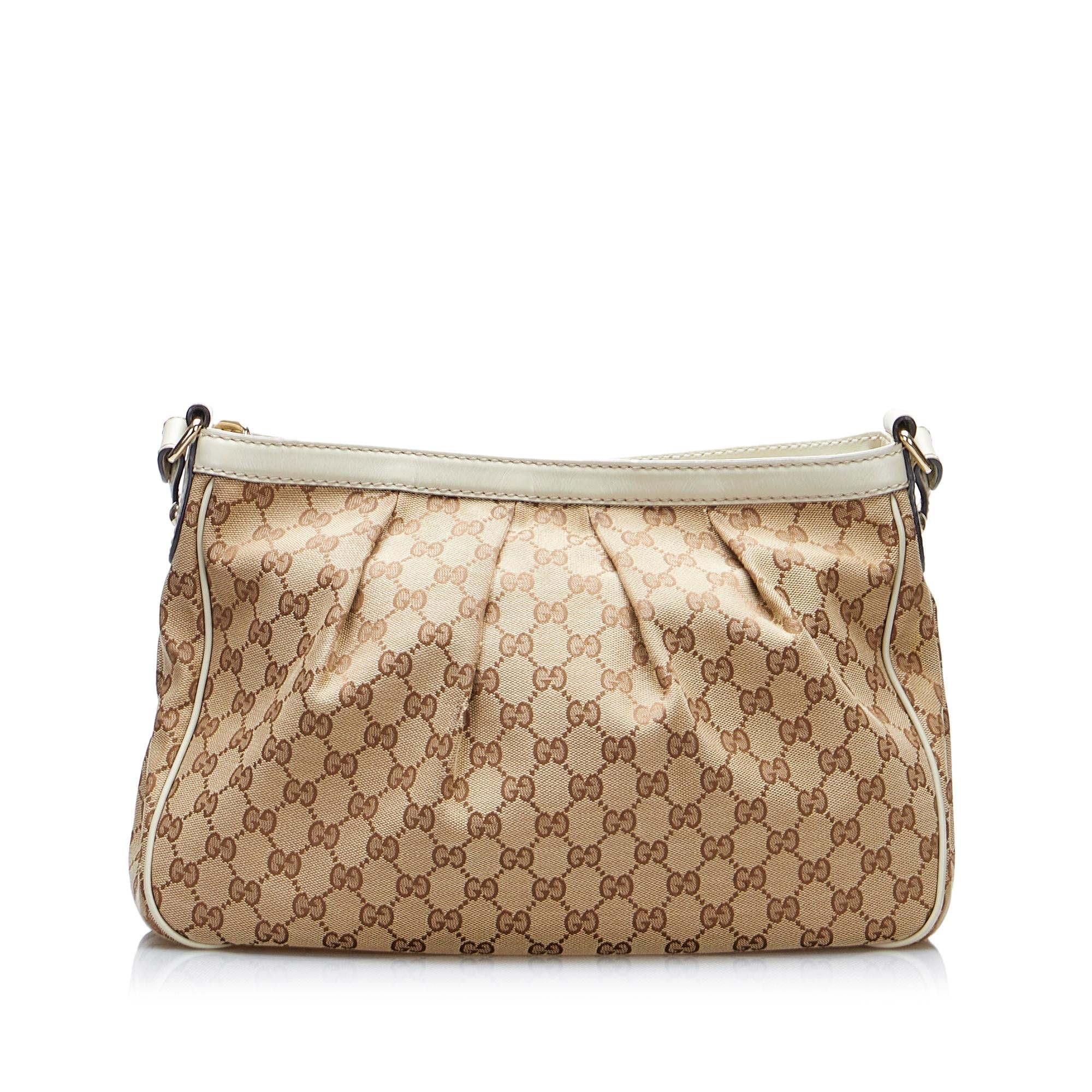 Gucci GG Canvas Sukey Crossbody (SHG-0kv9rv)