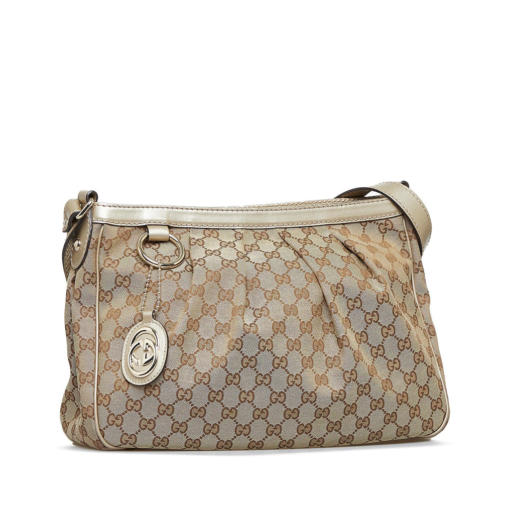 Gucci GG Canvas Sukey Crossbody (SHG-bMrG2F)