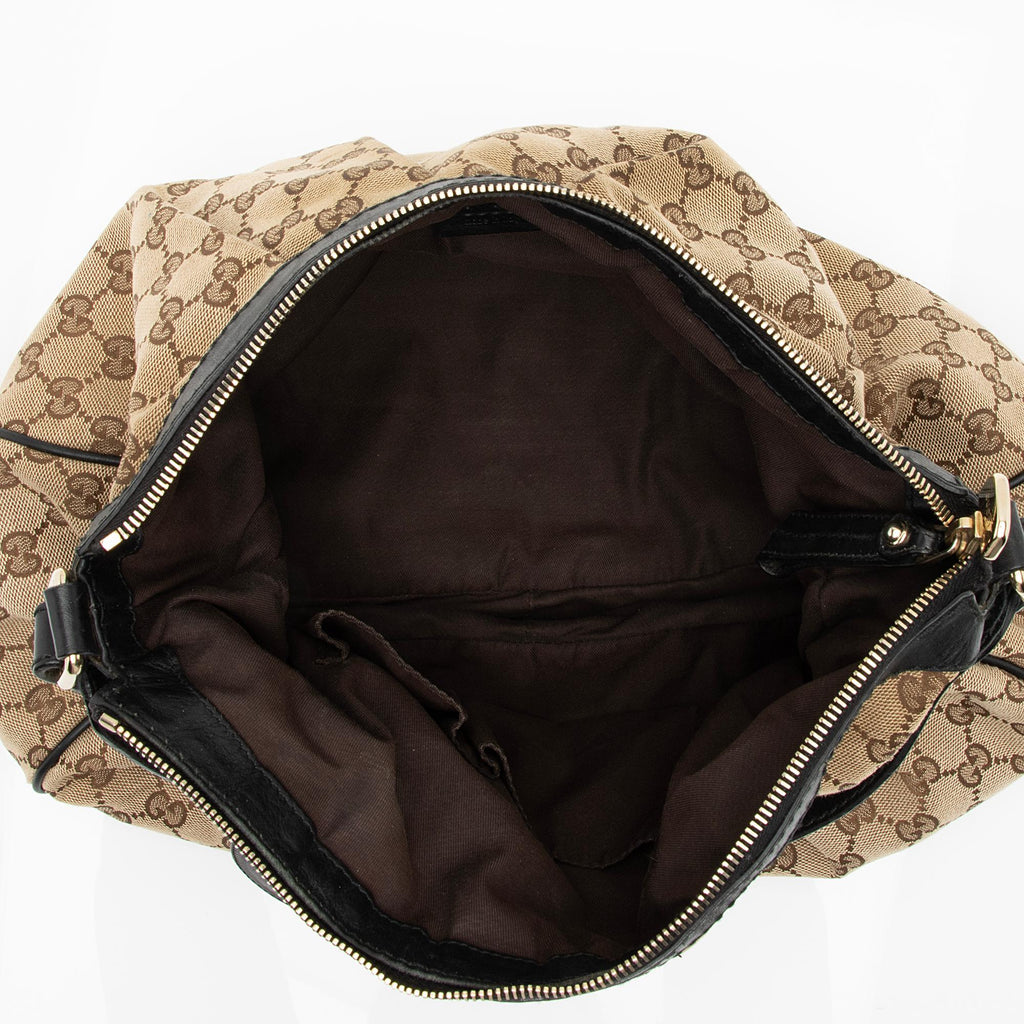 Gucci GG Canvas Sukey Hobo (SHF-23805)