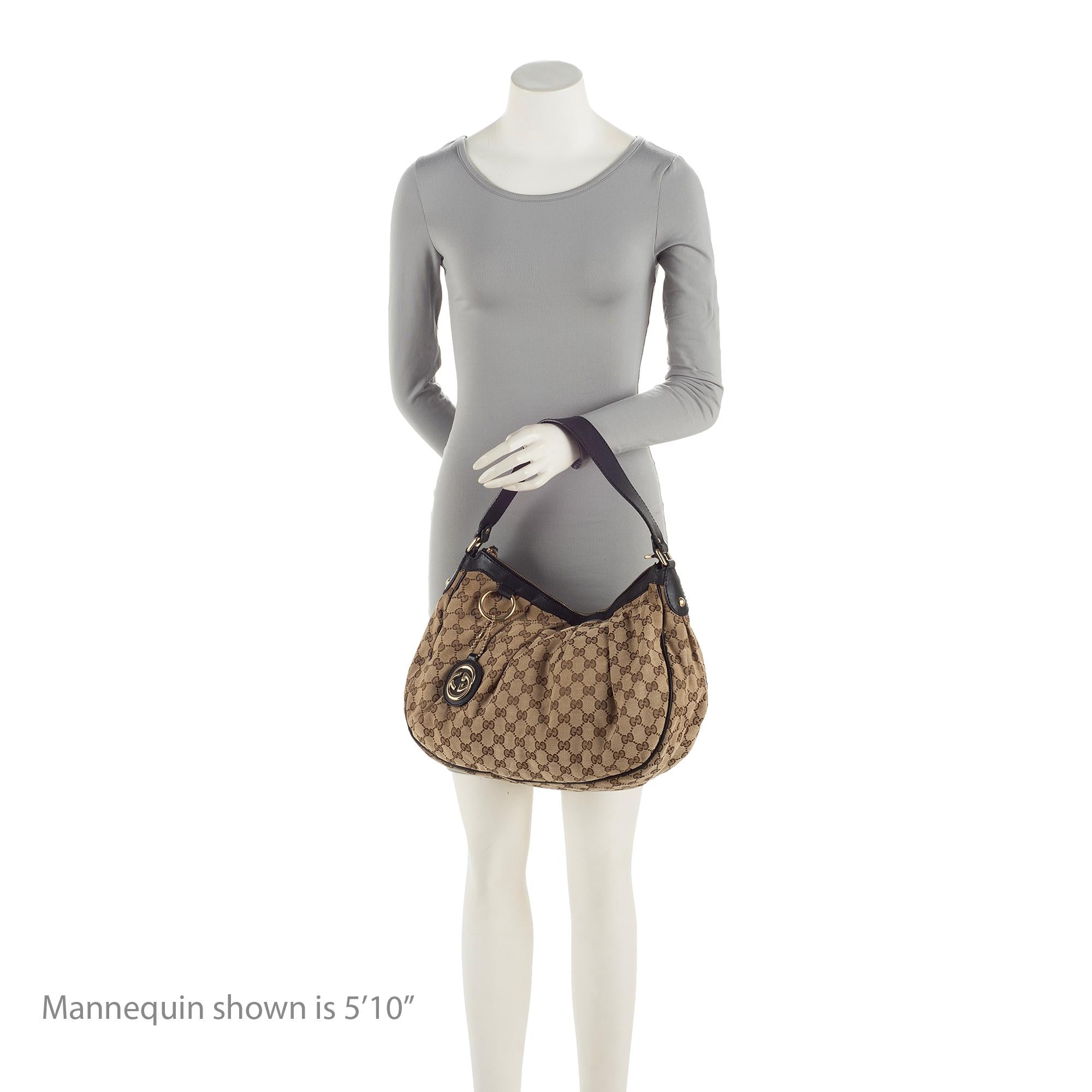 Gucci GG Canvas Sukey Hobo (SHF-23805)