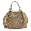 Gucci GG Canvas Sukey Large Tote (SHF-A7XQdb)